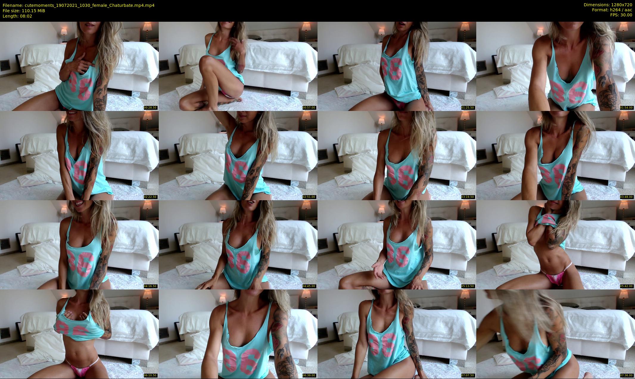 cutemoments — 9 minute Chaturbate female cam show recording, 720p, Jul 19, 2021