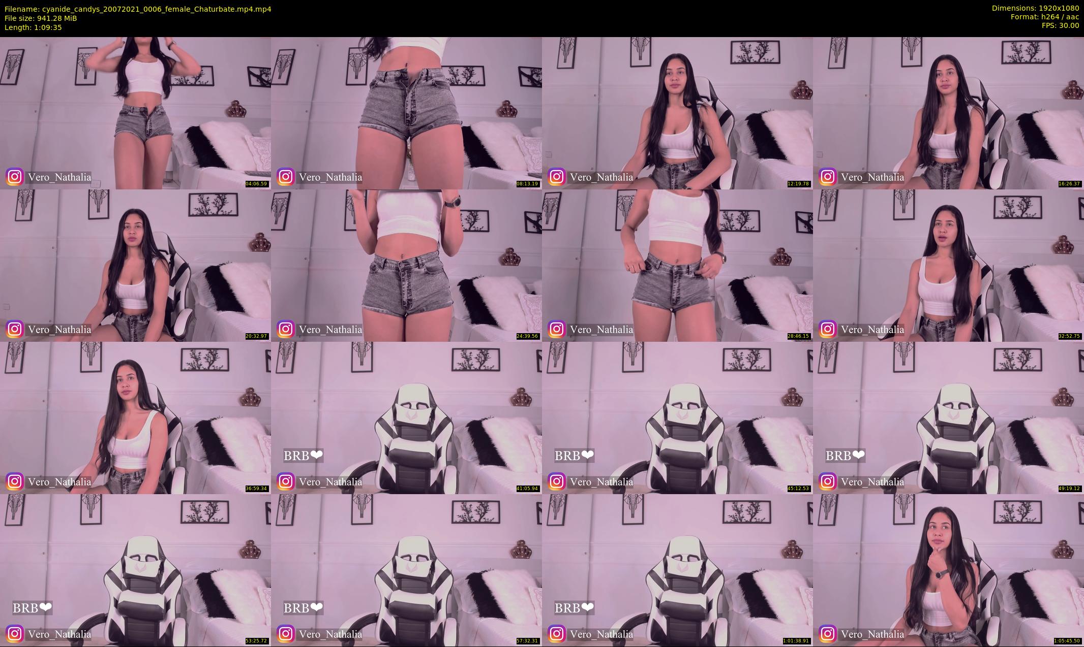 cyanide_candys — 70 minute Chaturbate female cam show recording, 1080p, Jul 20, 2021