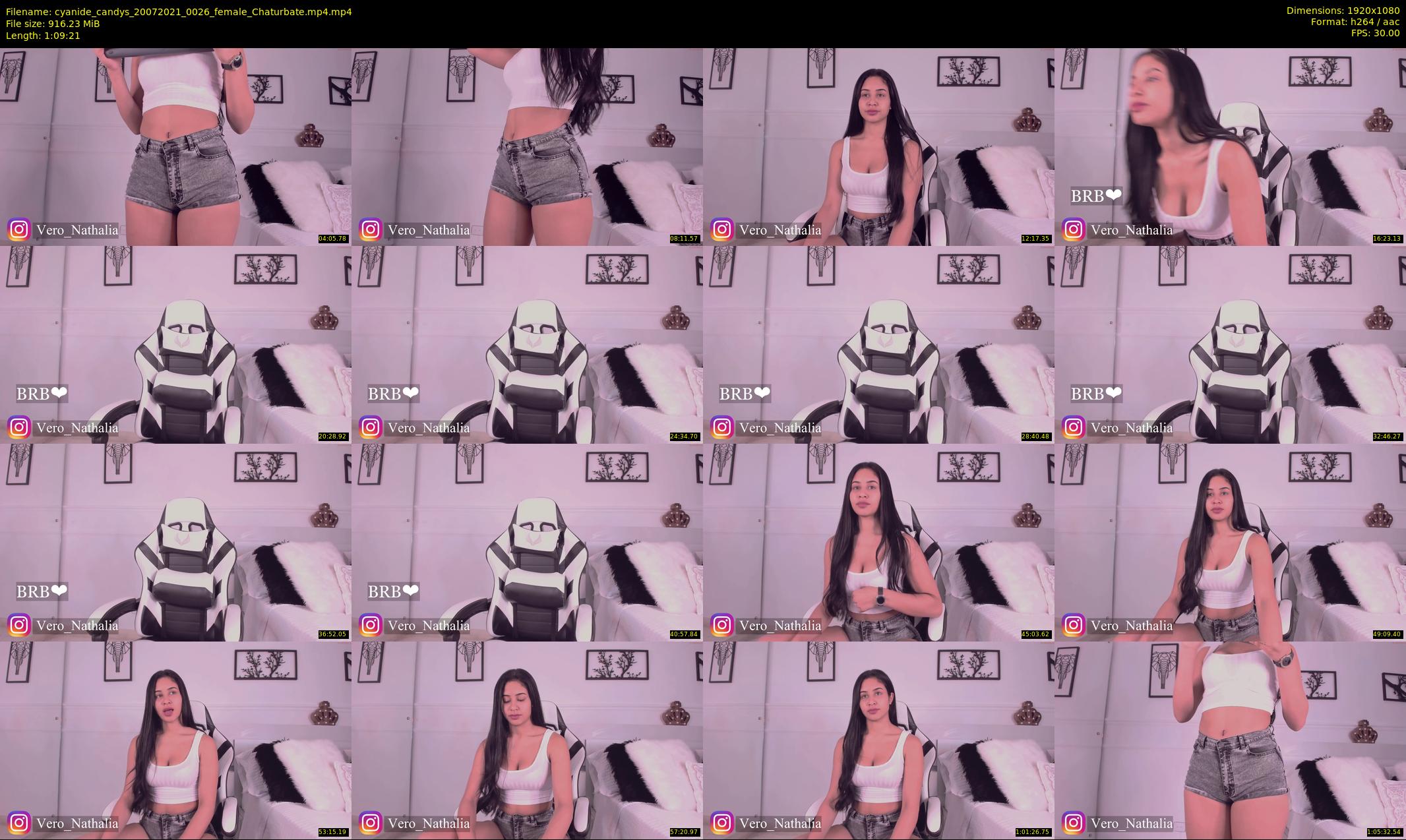cyanide_candys — 70 minute Chaturbate female cam show recording, 1080p, Jul 20, 2021