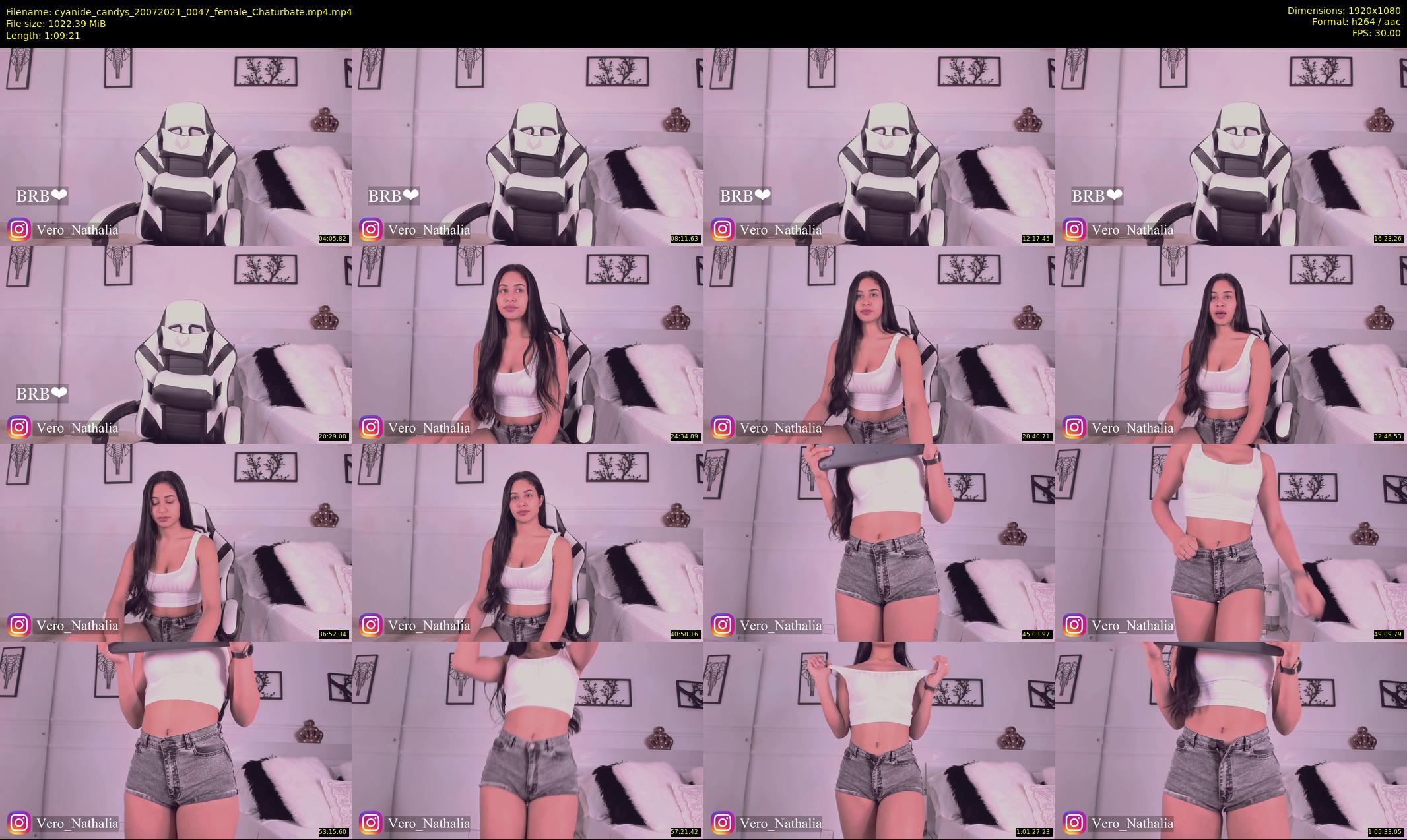 cyanide_candys — 70 minute Chaturbate female cam show recording, 1080p, Jul 20, 2021