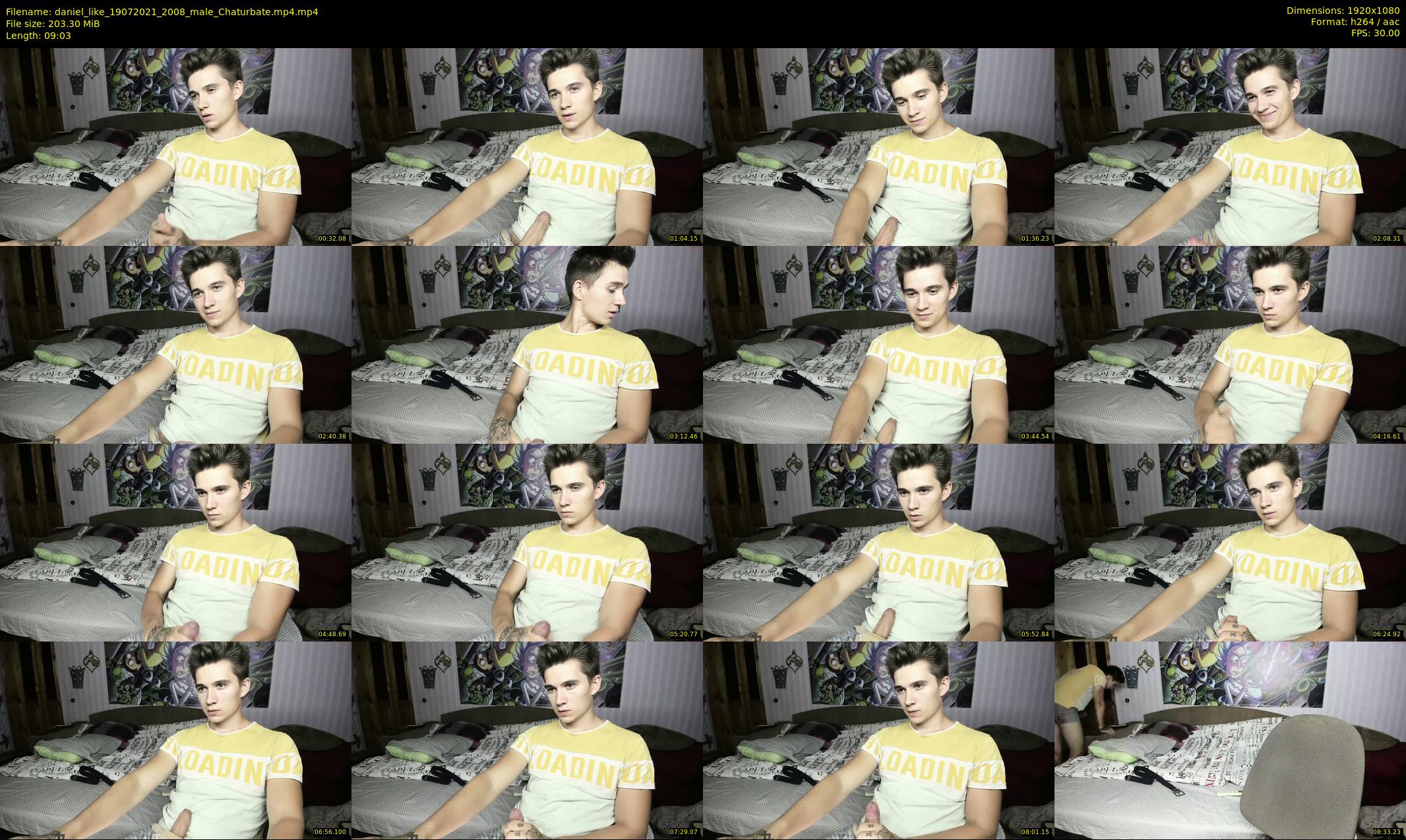 daniel_like — 10 minute Chaturbate male cam show recording, 1080p, Jul 19, 2021