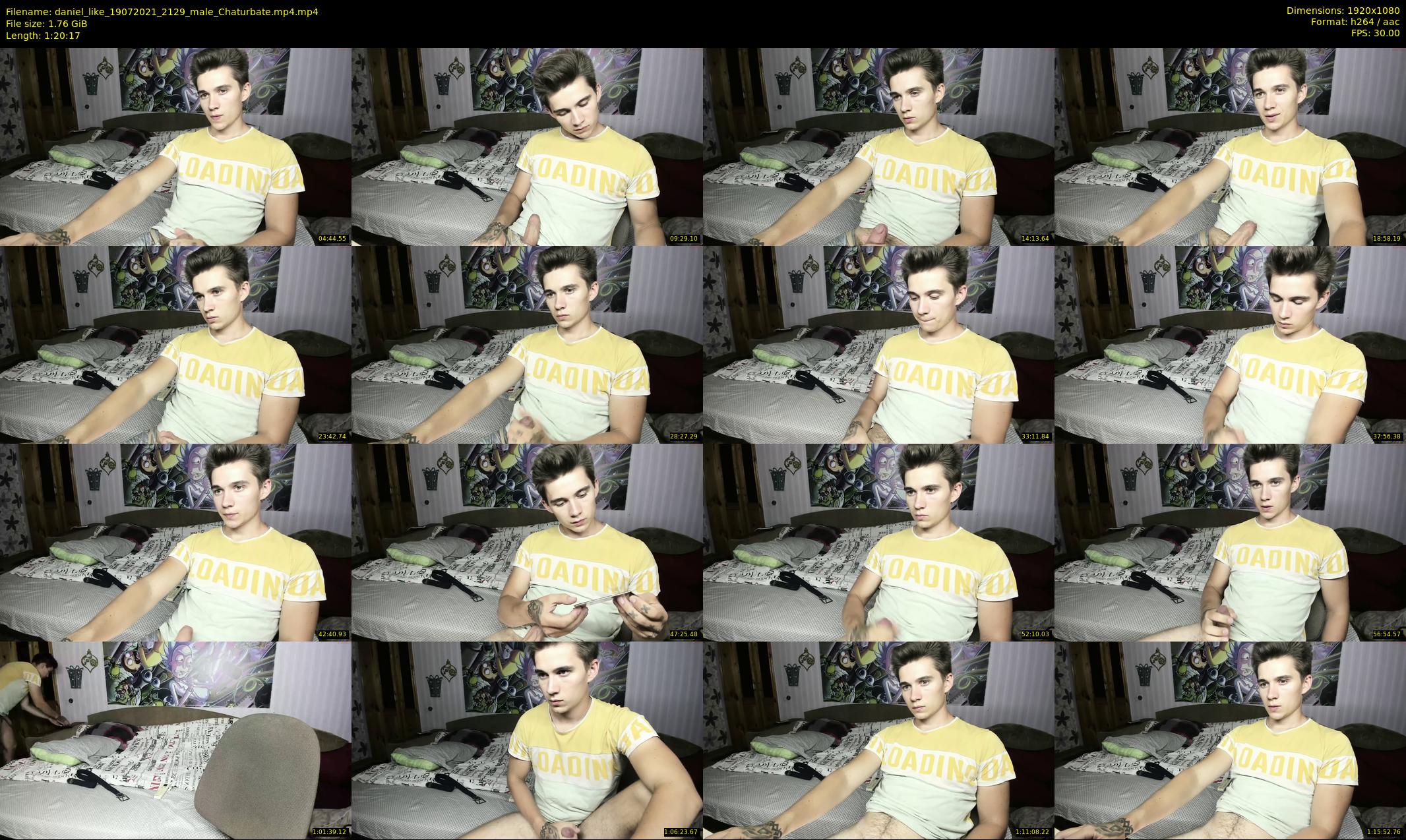 daniel_like — 81 minute Chaturbate male cam show recording, 1080p, Jul 19, 2021