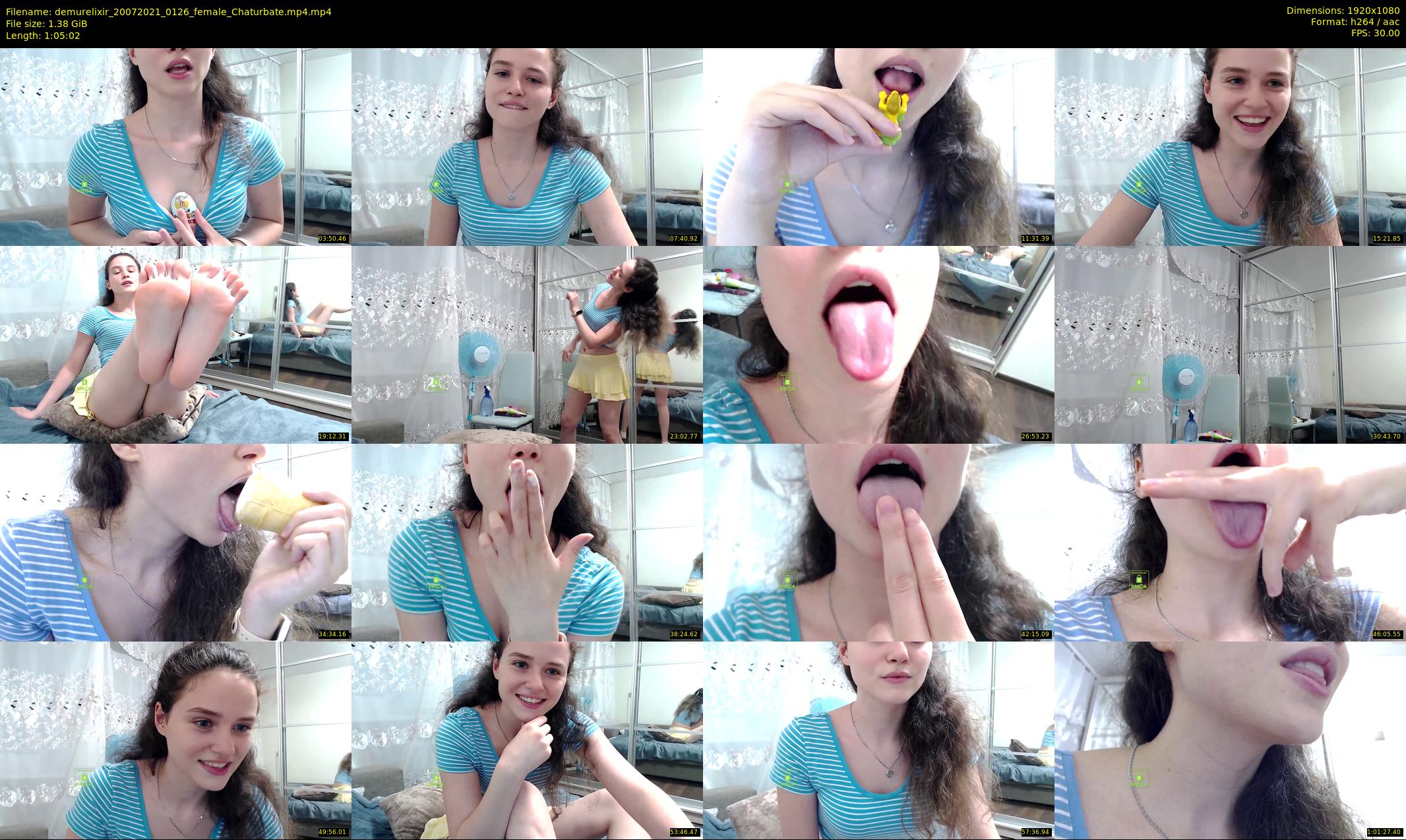 demurelixir — 66 minute Chaturbate female cam show recording, 1080p, Jul 20, 2021