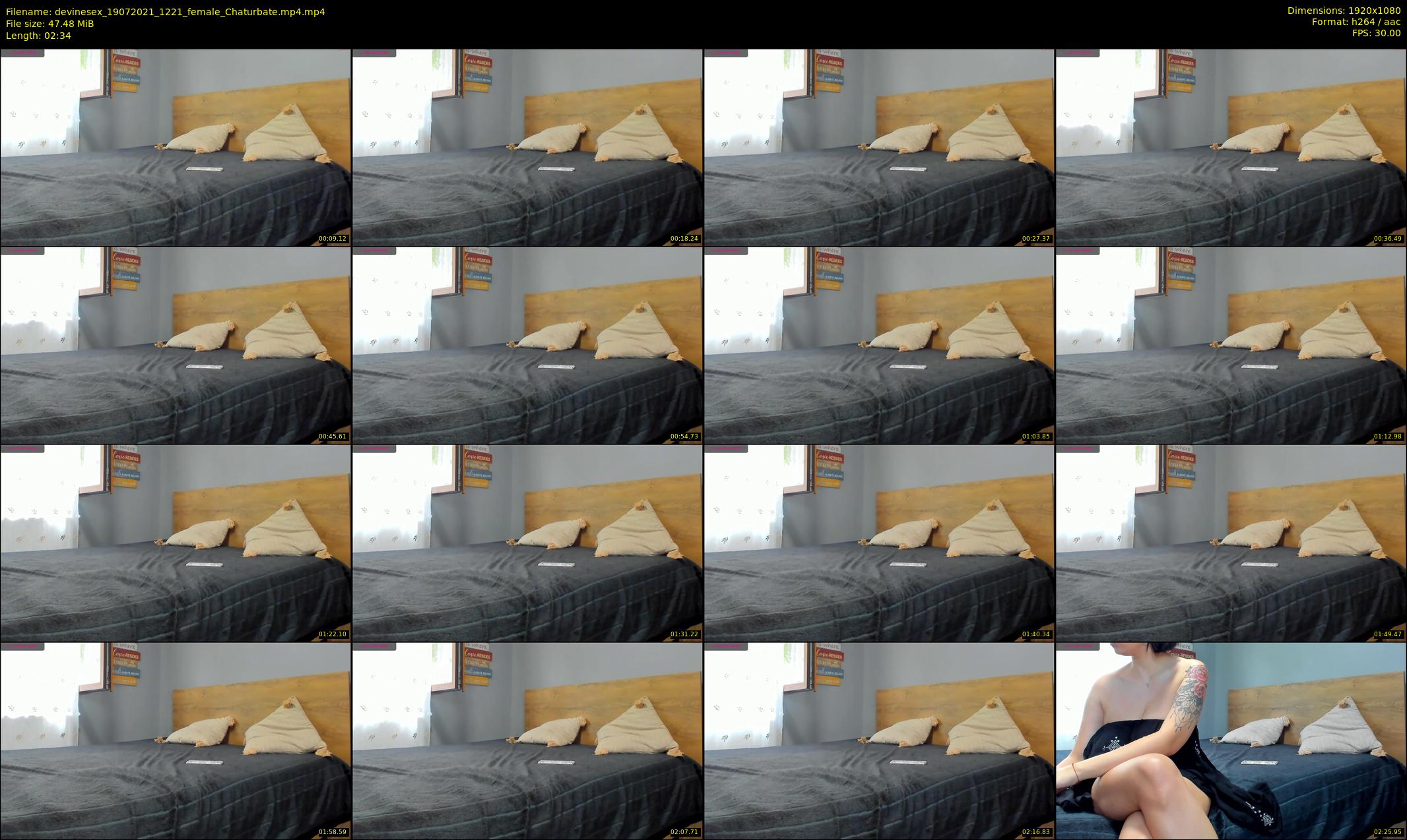 devinesex — 3 minute Chaturbate female cam show recording, 1080p, Jul 19, 2021