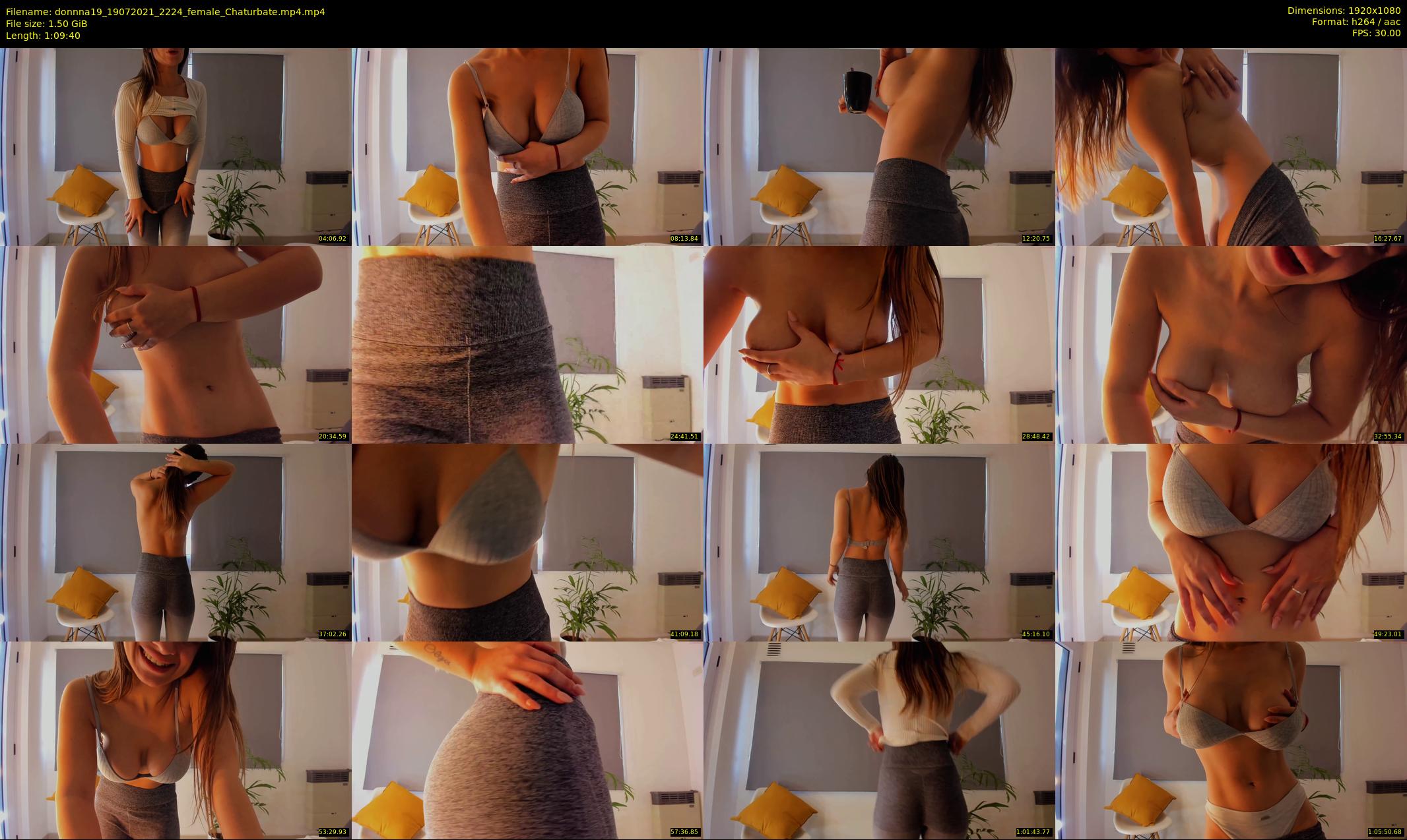 donnna19 — 70 minute Chaturbate female cam show recording, 1080p, Jul 19, 2021