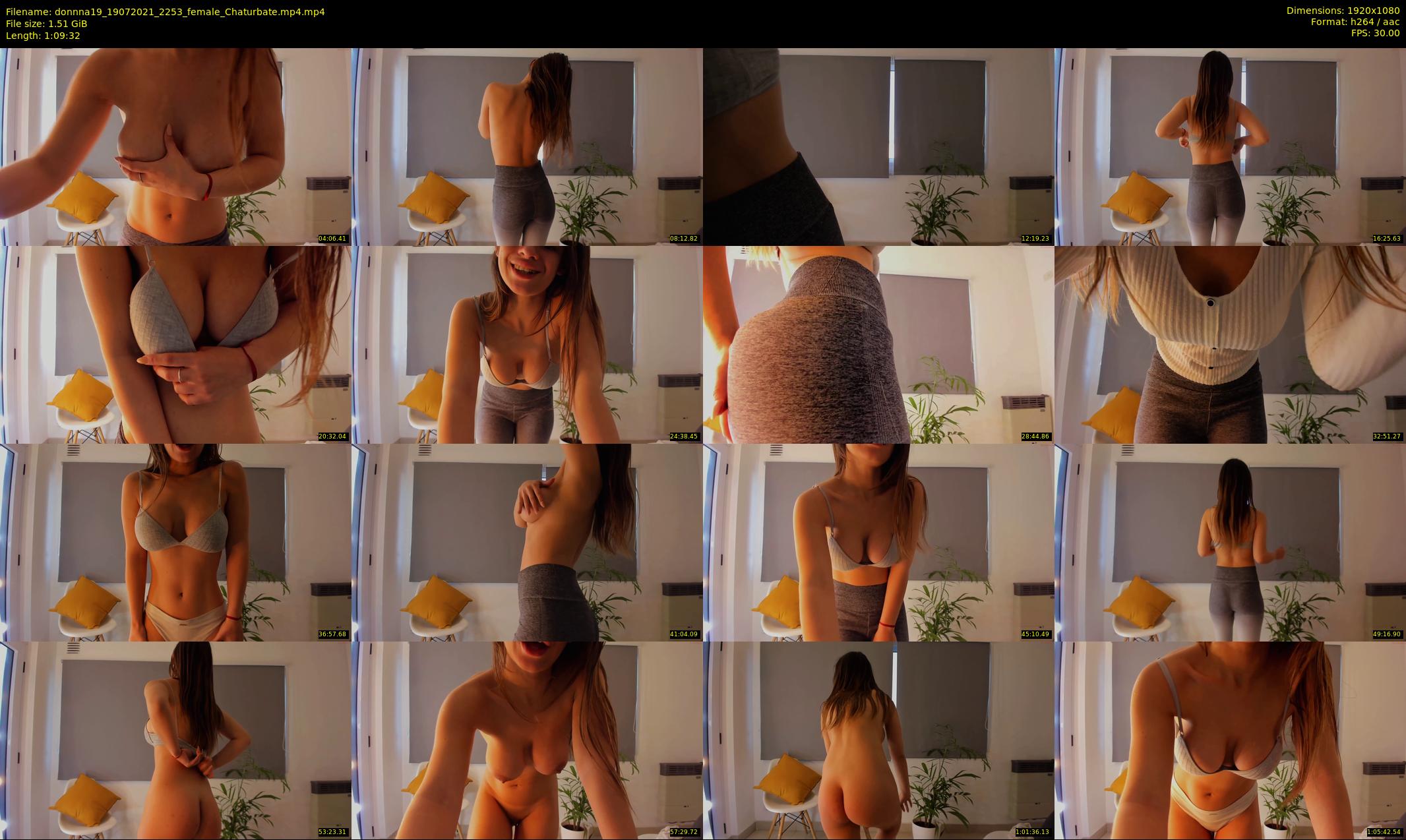 donnna19 — 70 minute Chaturbate female cam show recording, 1080p, Jul 19, 2021