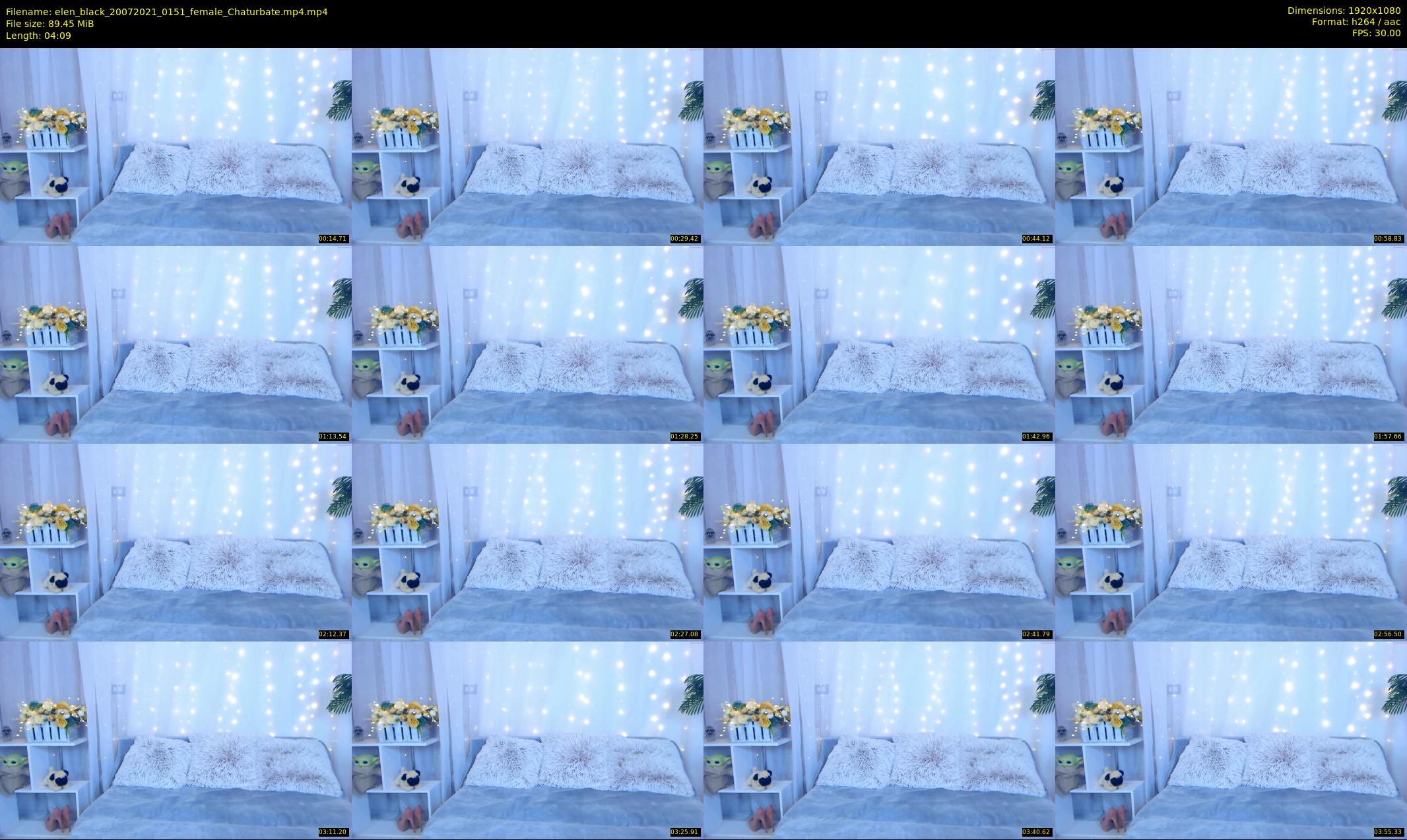 elen_black — 5 minute Chaturbate female cam show recording, 1080p, Jul 20, 2021