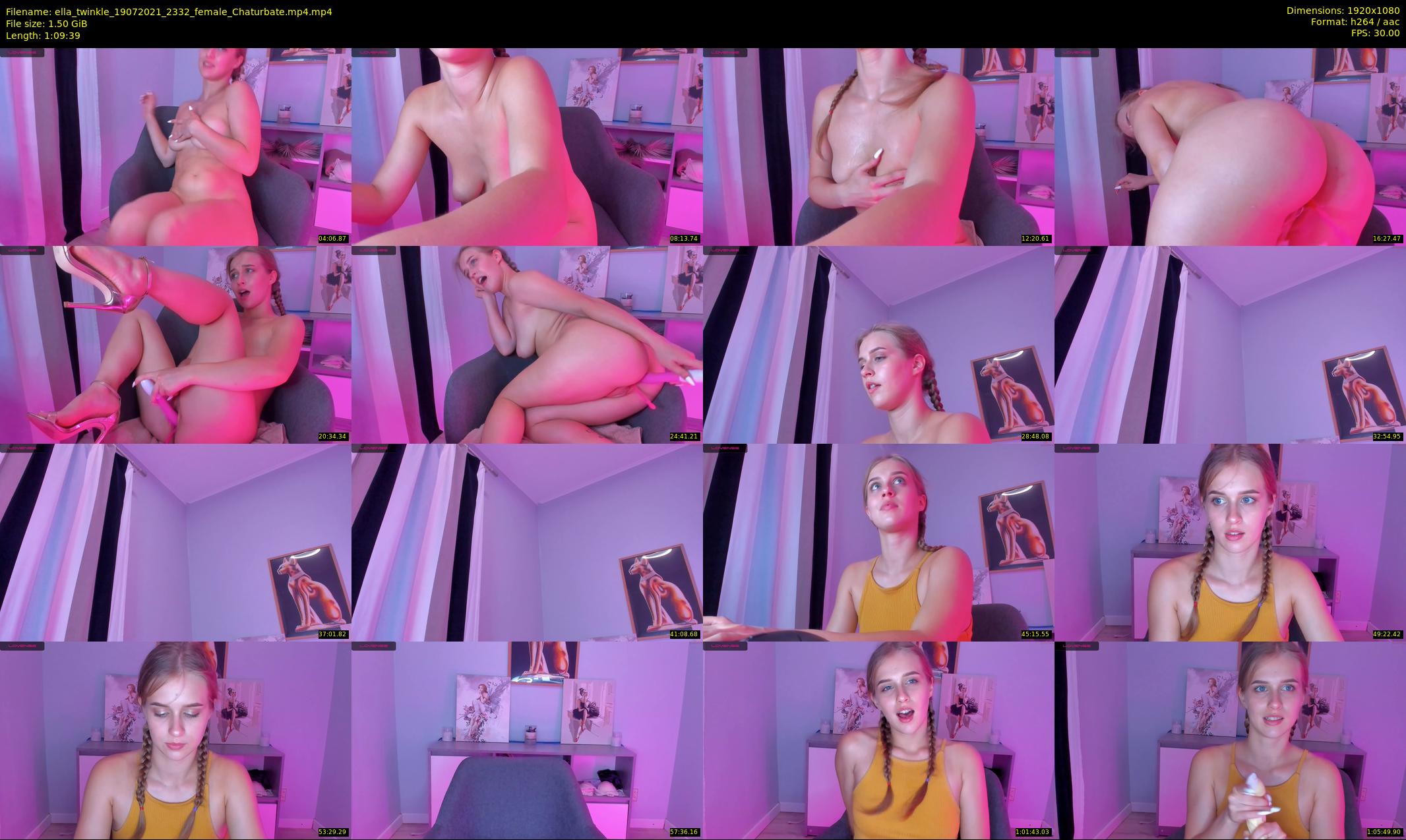 ella_twinkle — 70 minute Chaturbate female cam show recording, 1080p, Jul 19, 2021