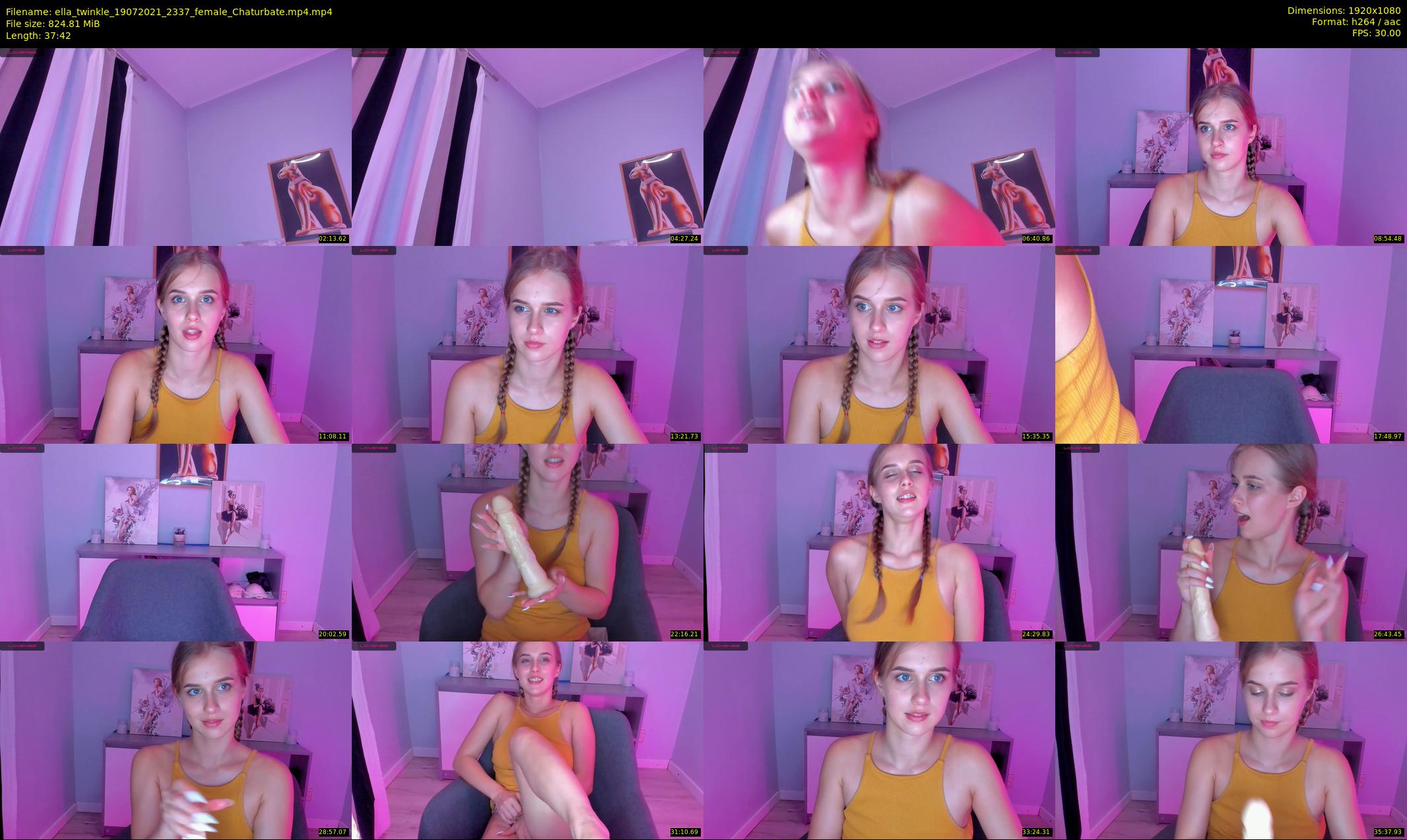 ella_twinkle — 38 minute Chaturbate female cam show recording, 1080p, Jul 19, 2021