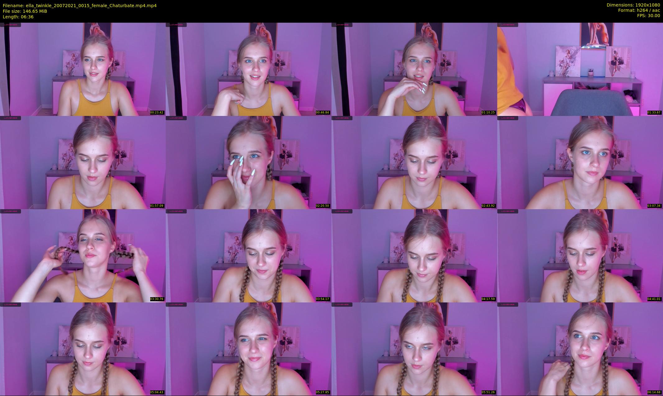 ella_twinkle — 7 minute Chaturbate female cam show recording, 1080p, Jul 20, 2021