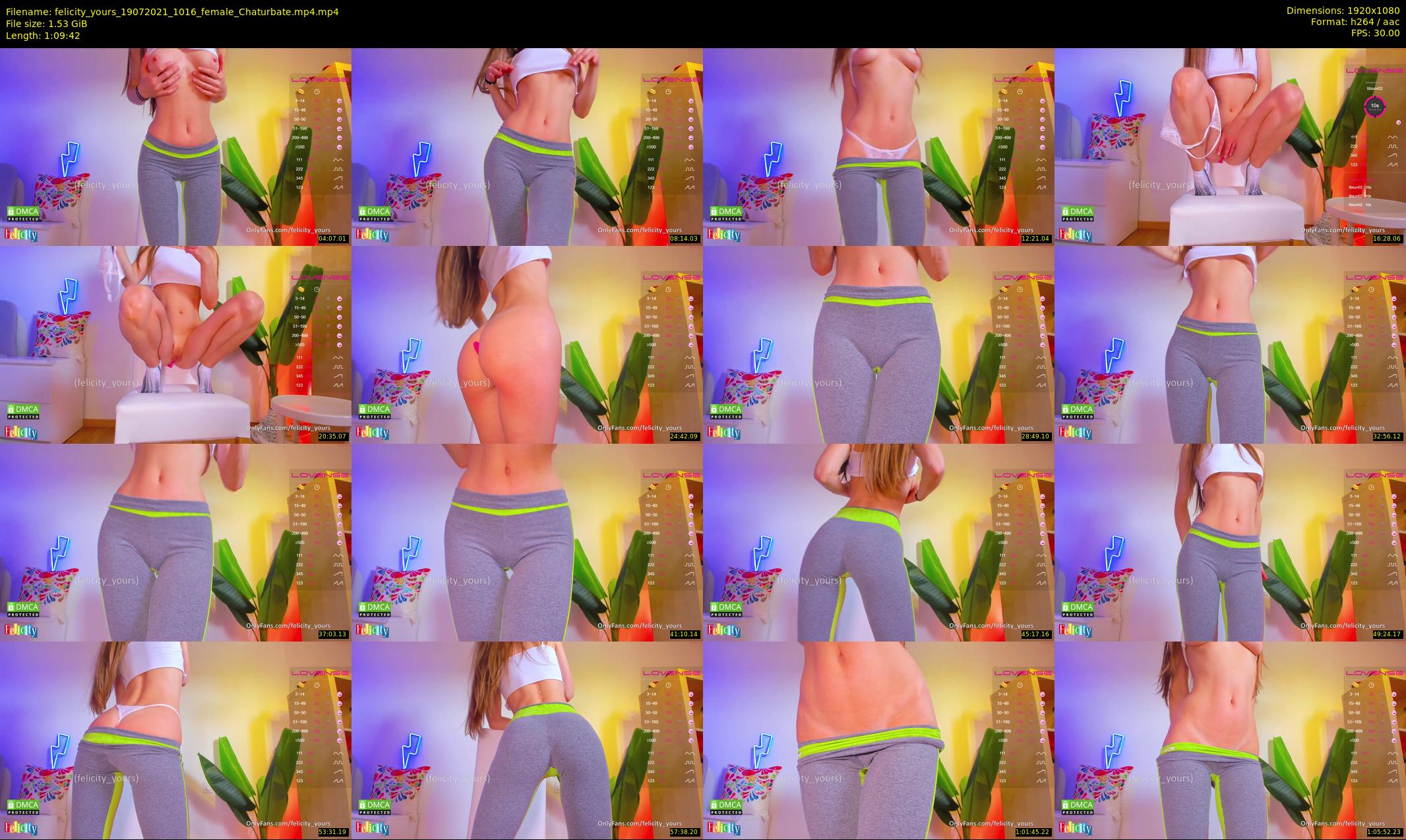 felicity_yours — 70 minute Chaturbate female cam show recording, 1080p, Jul 19, 2021