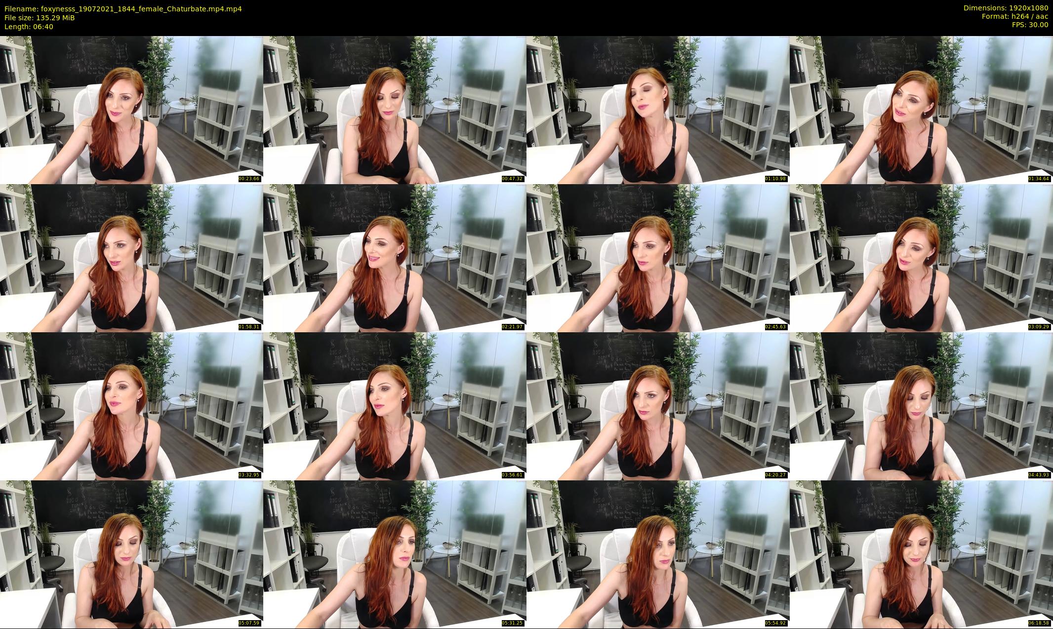 foxynesss — 7 minute Chaturbate female cam show recording, 1080p, Jul 19, 2021