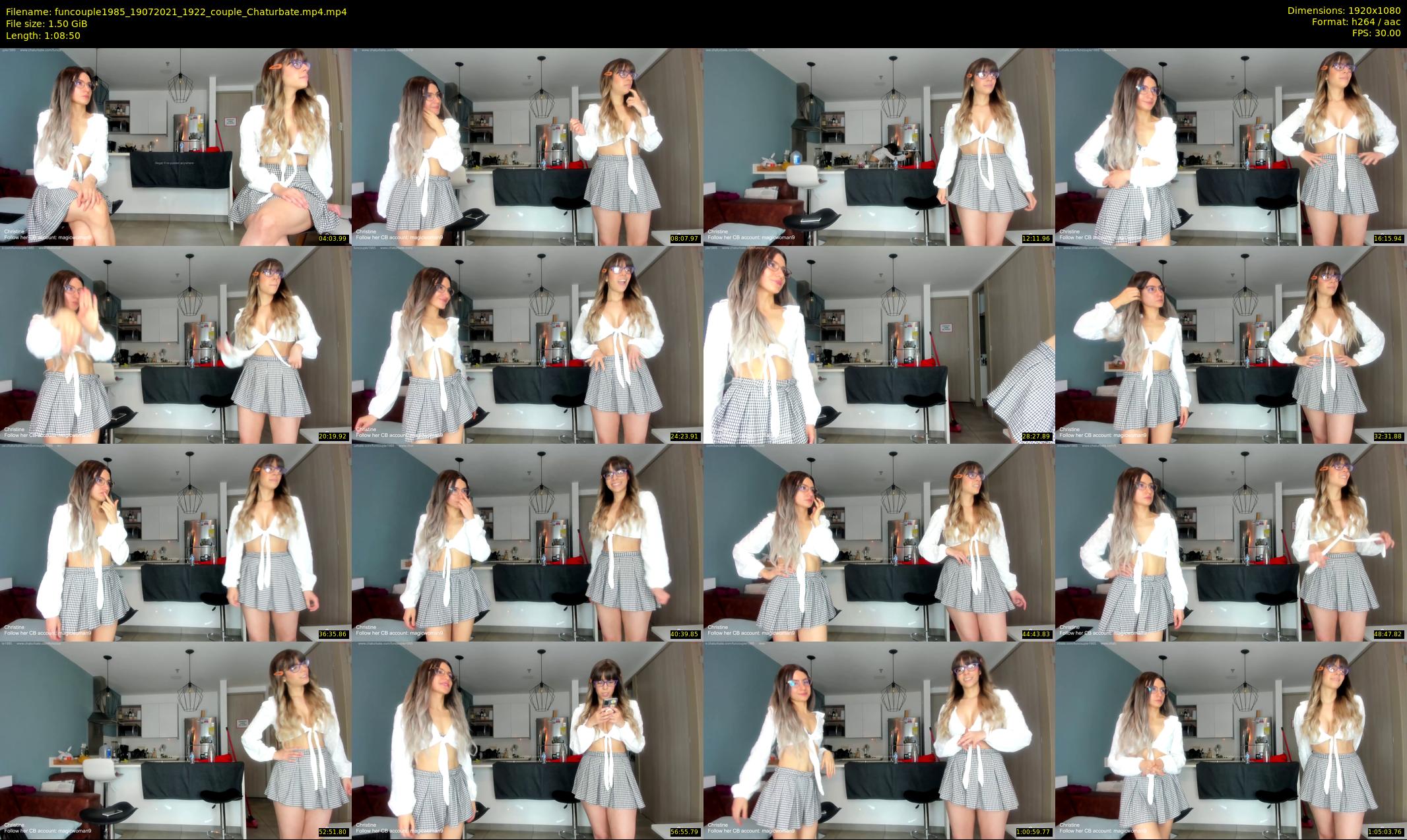 funcouple1985 — 69 minute Chaturbate couple cam show recording, 1080p, Jul 19, 2021
