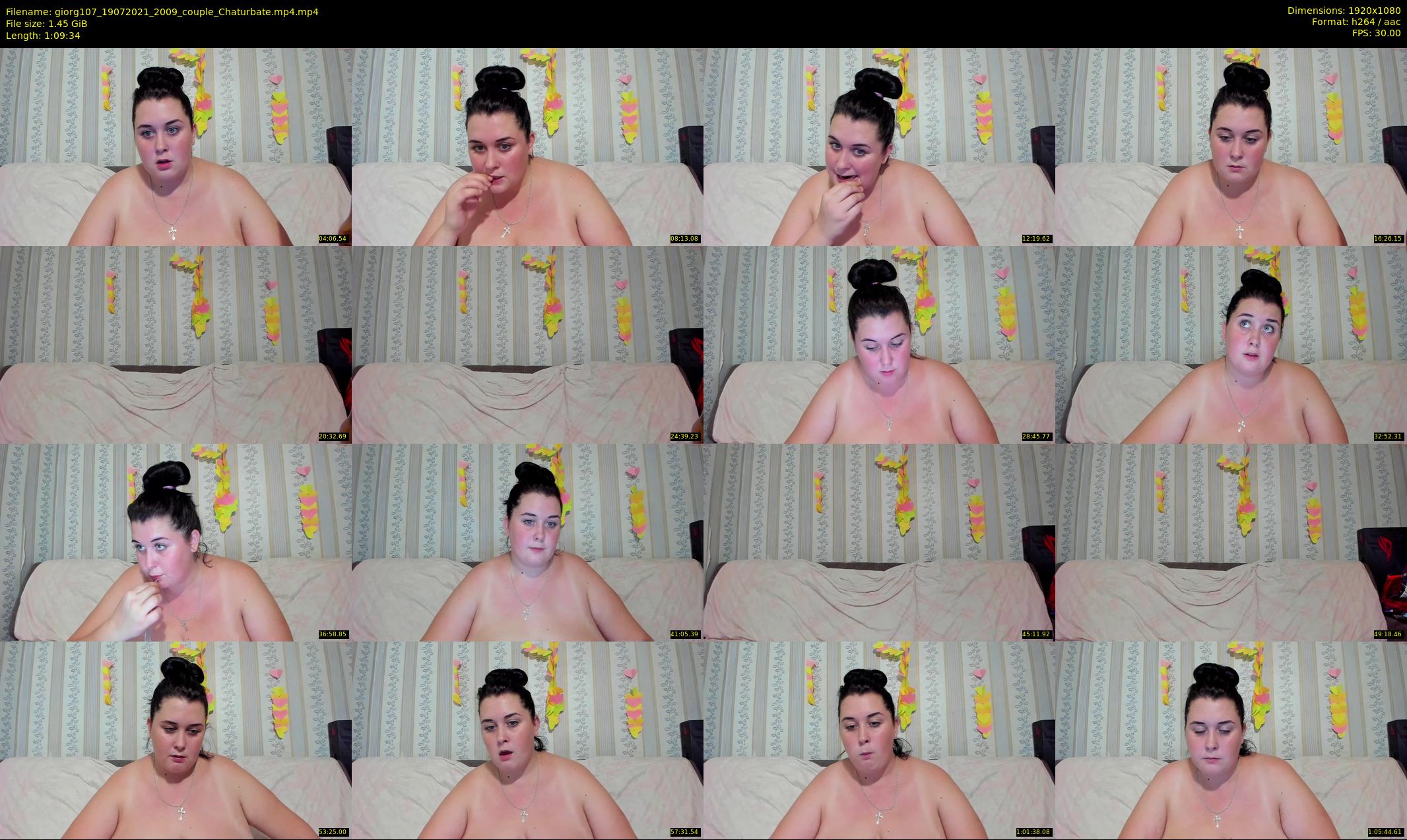 giorg107 — 70 minute Chaturbate couple cam show recording, 1080p, Jul 19, 2021