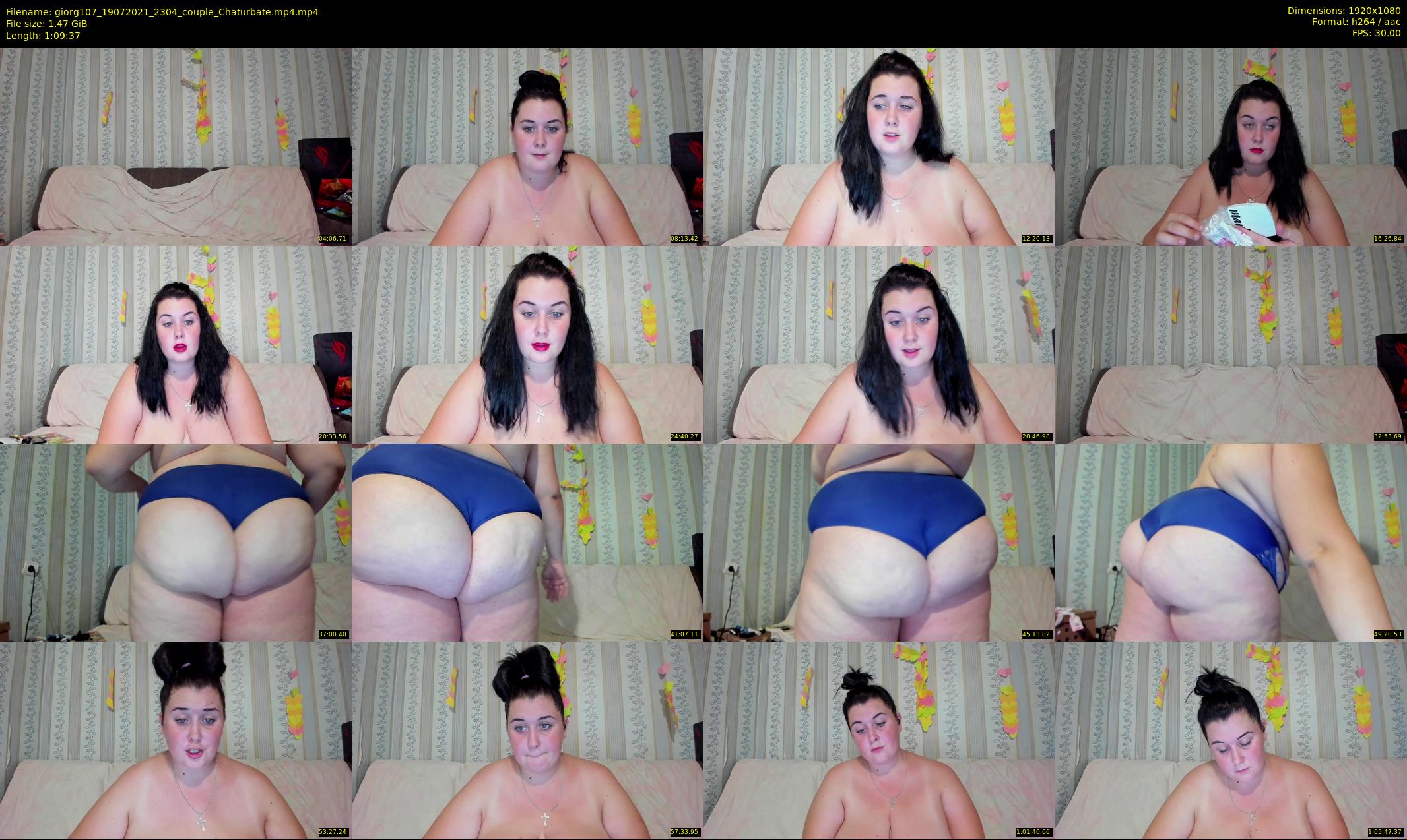 giorg107 — 70 minute Chaturbate couple cam show recording, 1080p, Jul 19, 2021