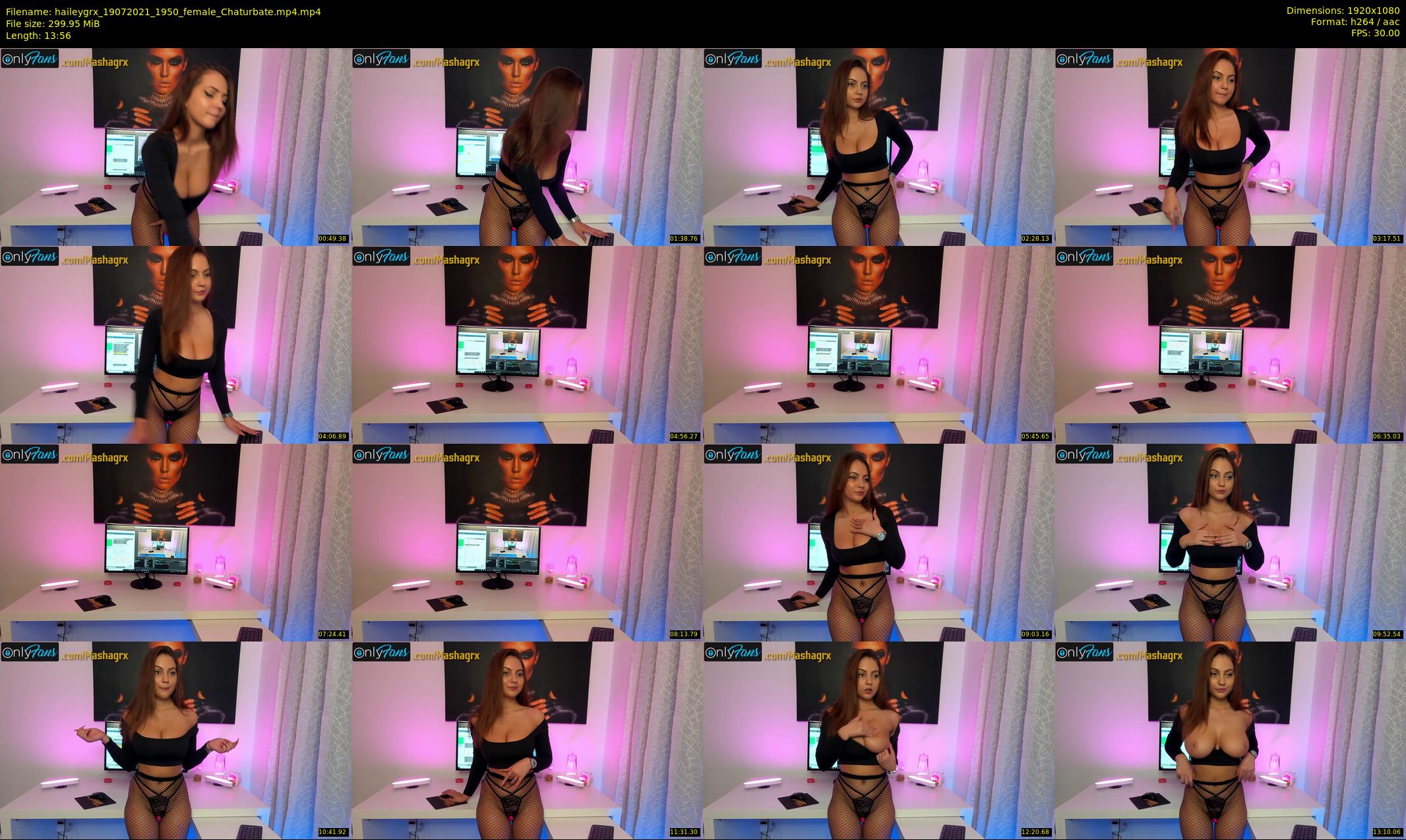 haileygrx — 14 minute Chaturbate female cam show recording, 1080p, Jul 19, 2021