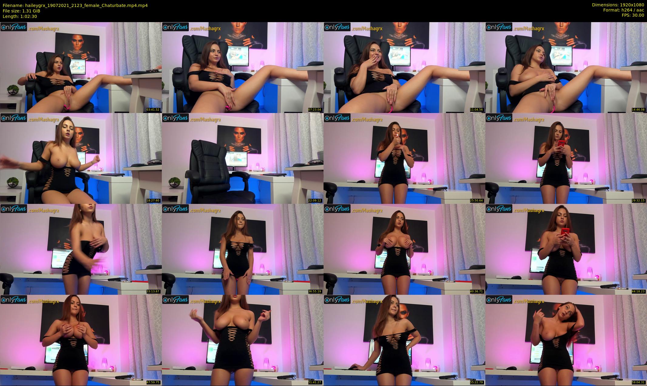 haileygrx — 63 minute Chaturbate female cam show recording, 1080p, Jul 19, 2021