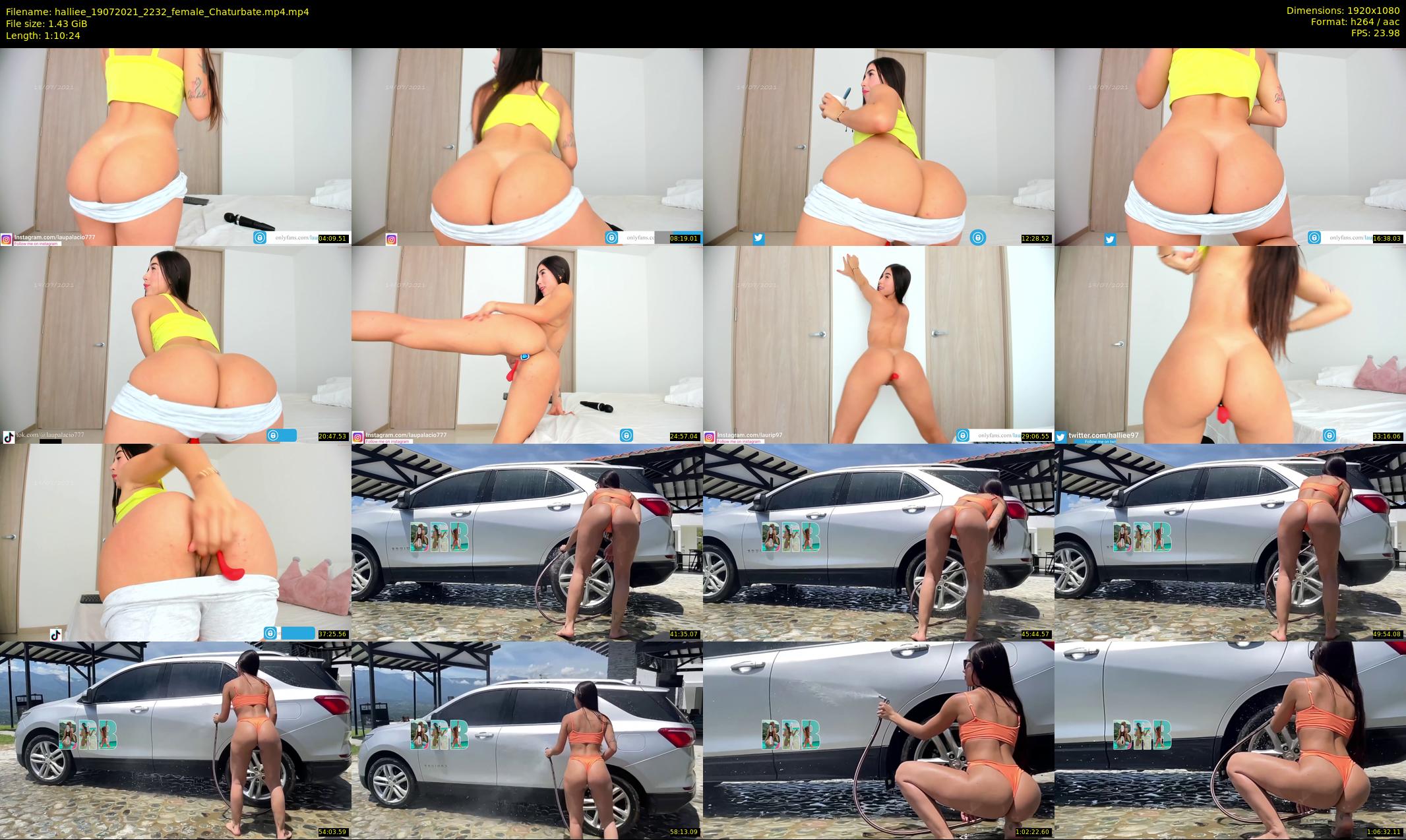 halliee — 71 minute Chaturbate couple cam show recording, 1080p, Jul 19, 2021