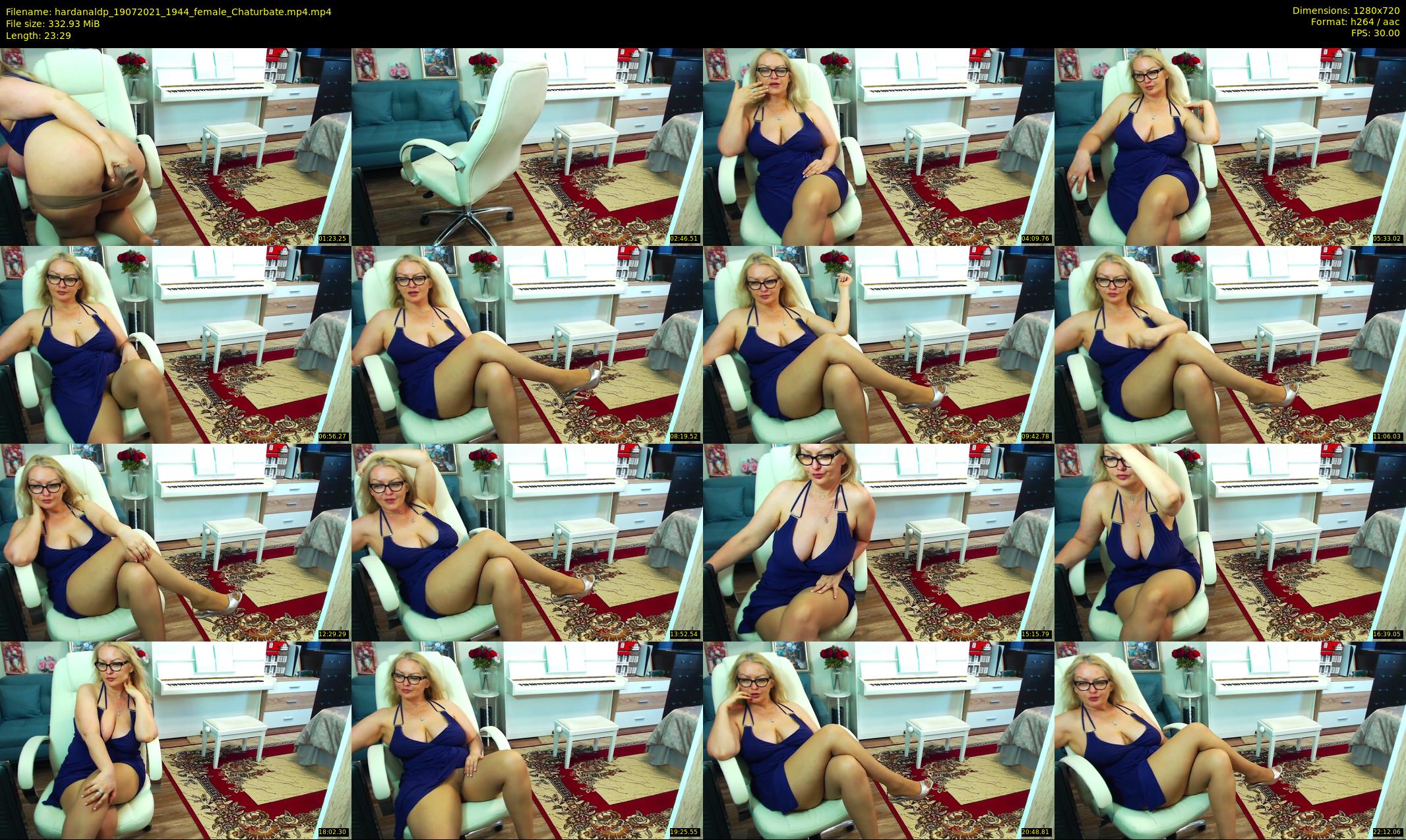 hardanaldp — 24 minute Chaturbate female cam show recording, 720p, Jul 19, 2021
