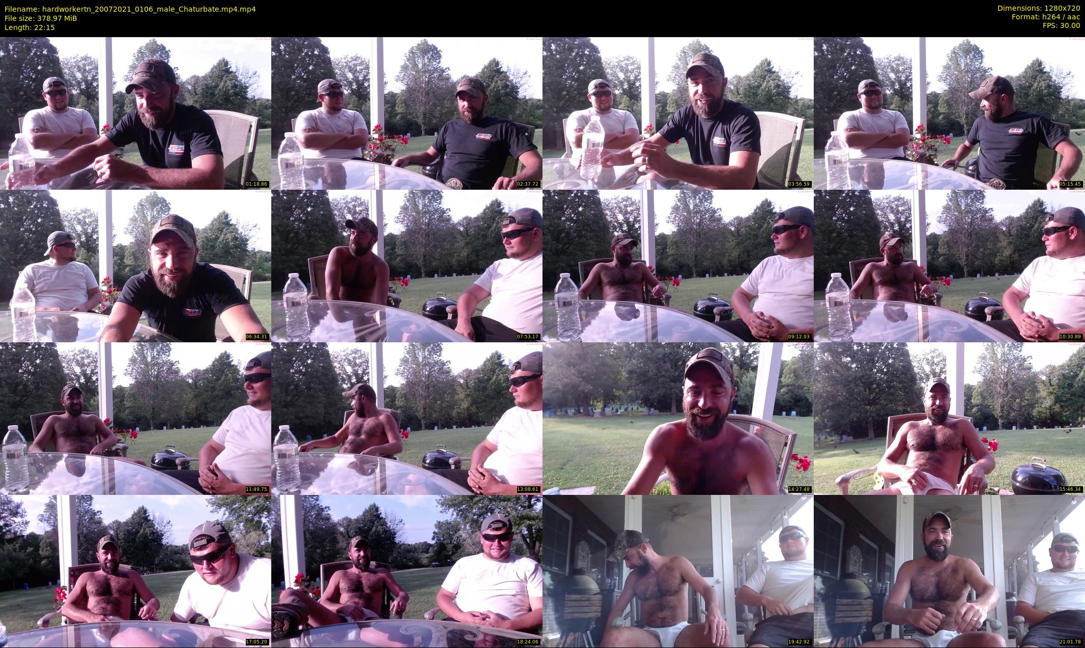 hardworkertn — 23 minute Chaturbate male cam show recording, 720p, Jul 20, 2021