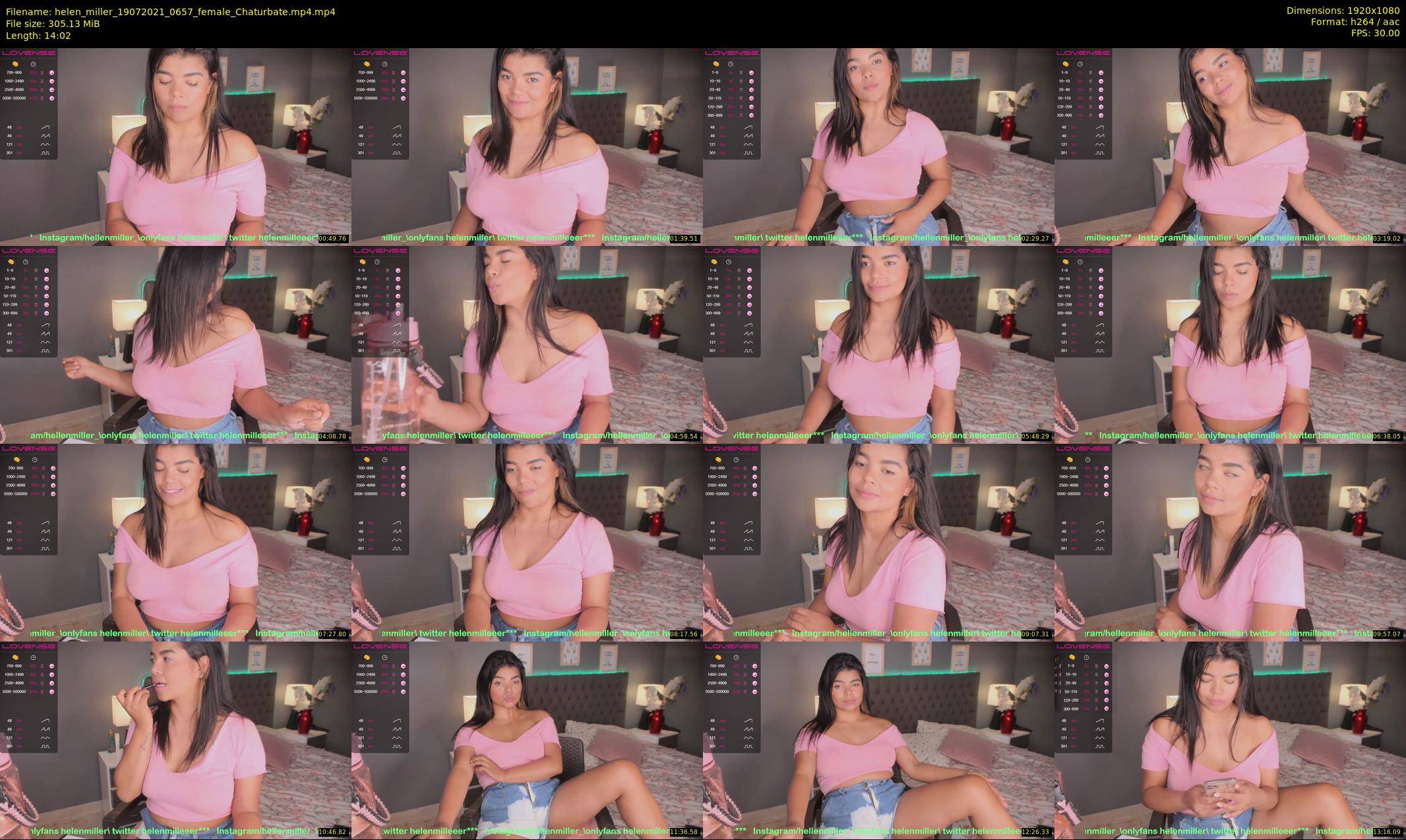helen_miller — 15 minute Chaturbate female cam show recording, 1080p, Jul 19, 2021