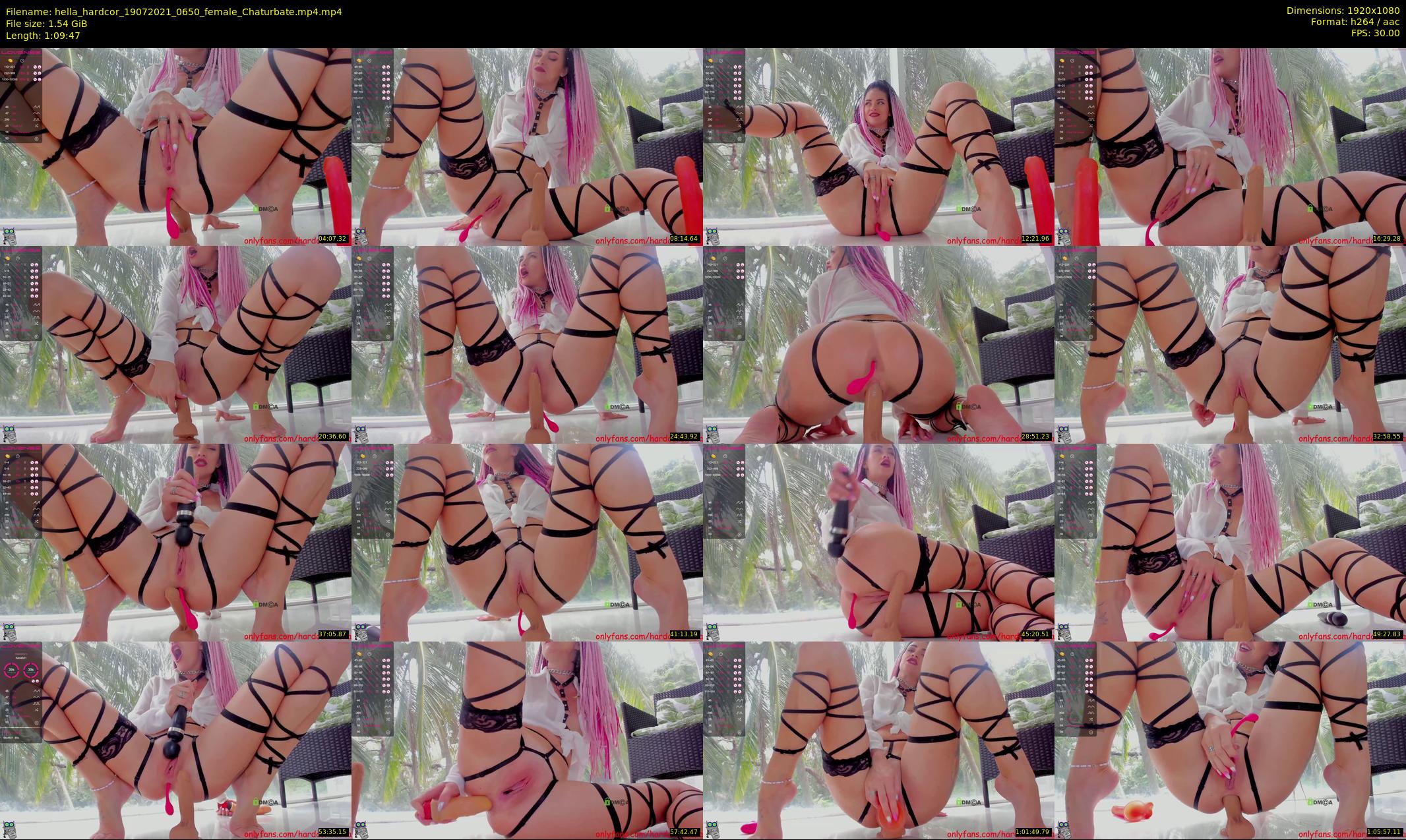 hella_hardcor — 70 minute Chaturbate female cam show recording, 1080p, Jul 19, 2021