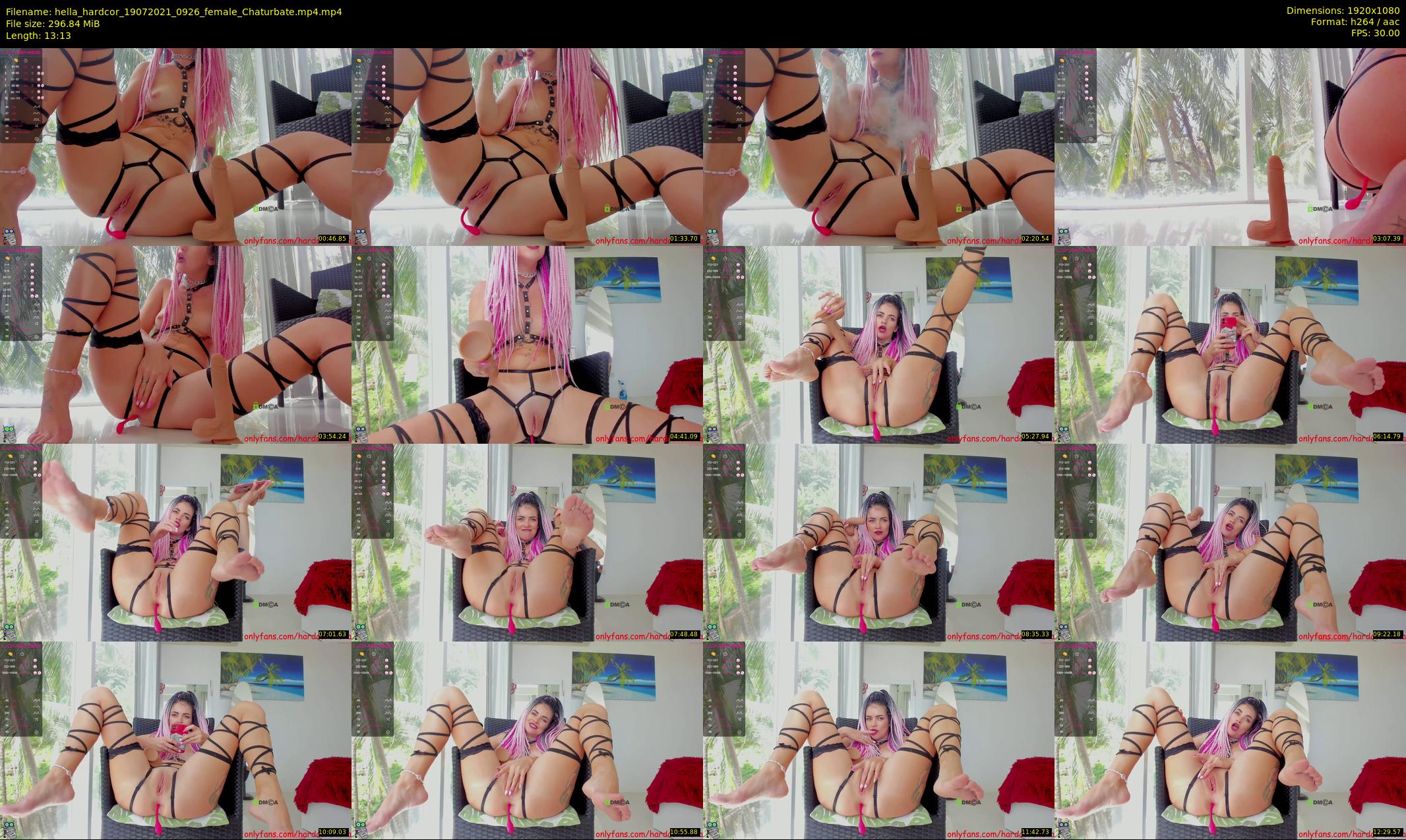 hella_hardcor — 14 minute Chaturbate female cam show recording, 1080p, Jul 19, 2021