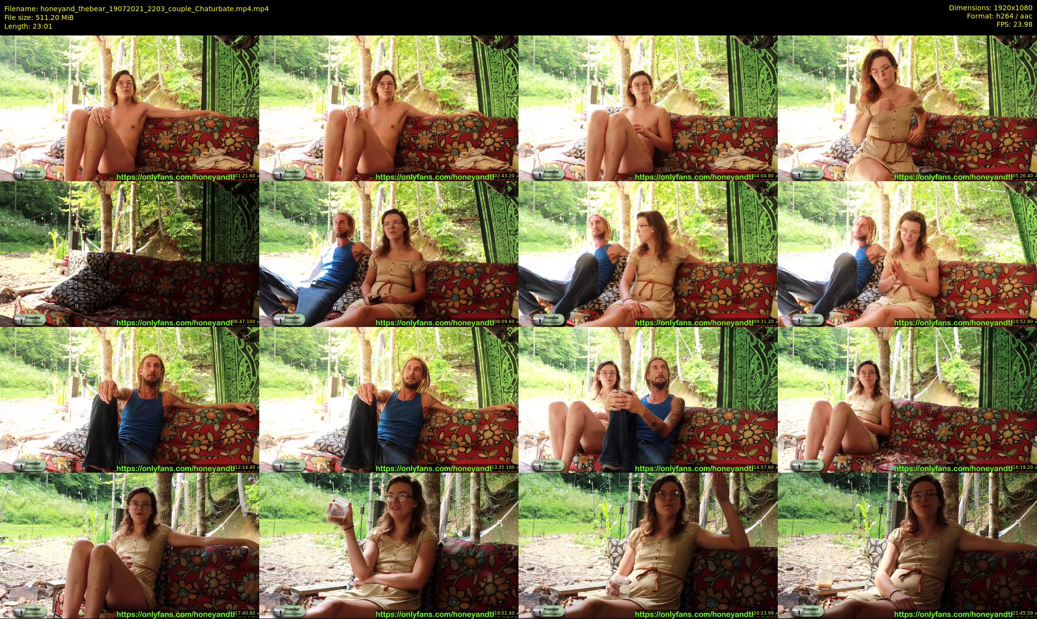 honeyand_thebear — 24 minute Chaturbate couple cam show recording, 1080p, Jul 19, 2021