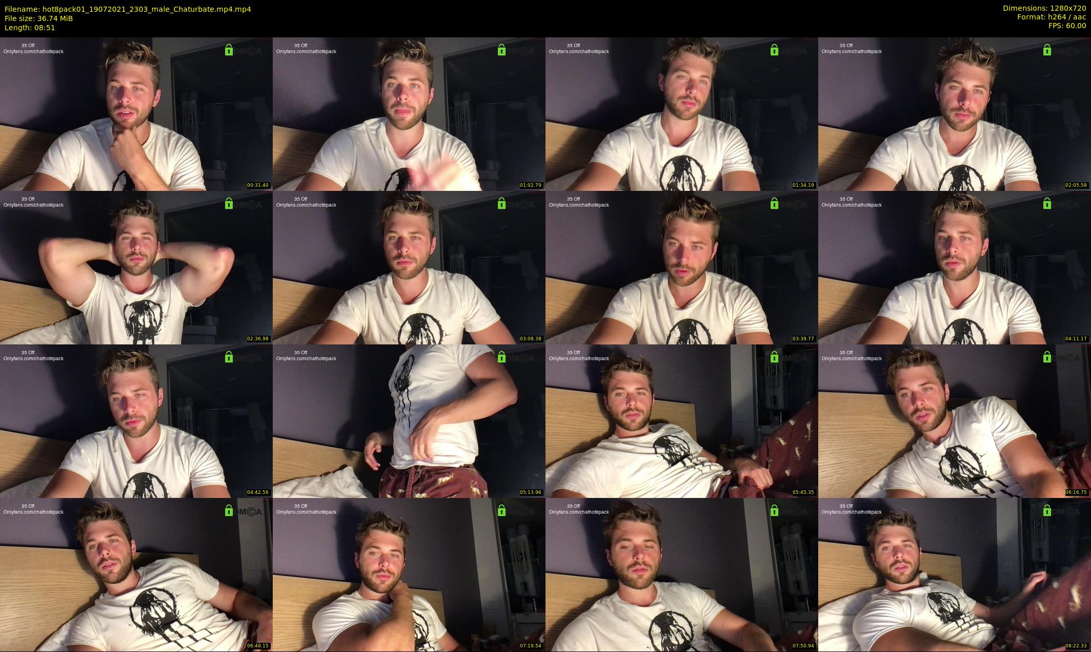 hot8pack01 — 9 minute Chaturbate male cam show recording, 720p, Jul 19, 2021