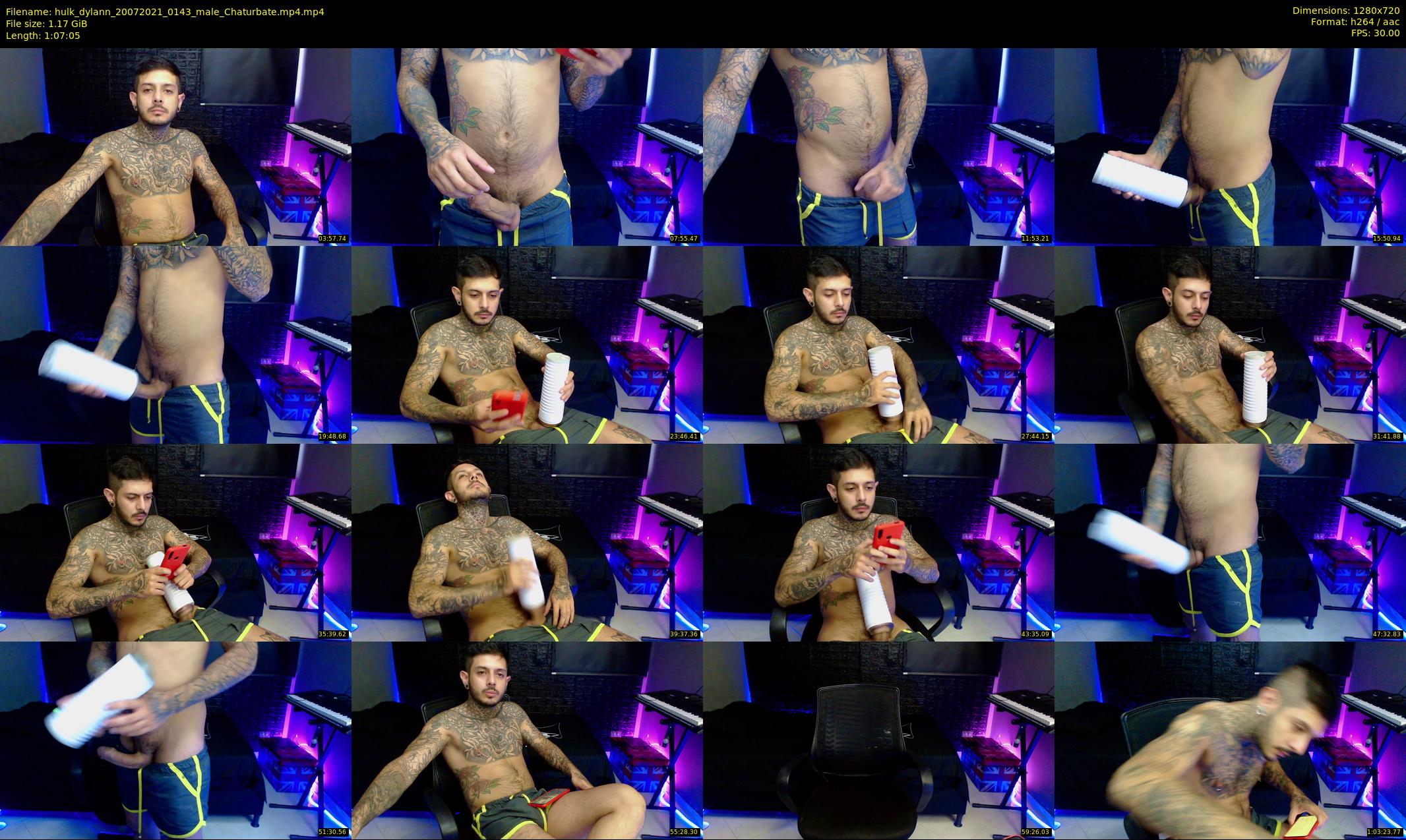 hulk_dylann — 68 minute Chaturbate male cam show recording, 720p, Jul 20, 2021