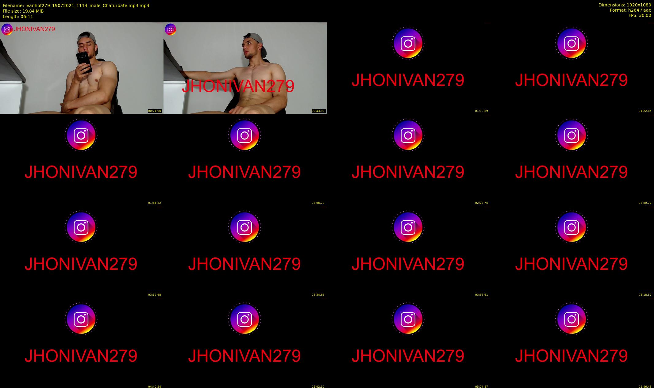 ivanhot279 — 7 minute Chaturbate male cam show recording, 1080p, Jul 19, 2021