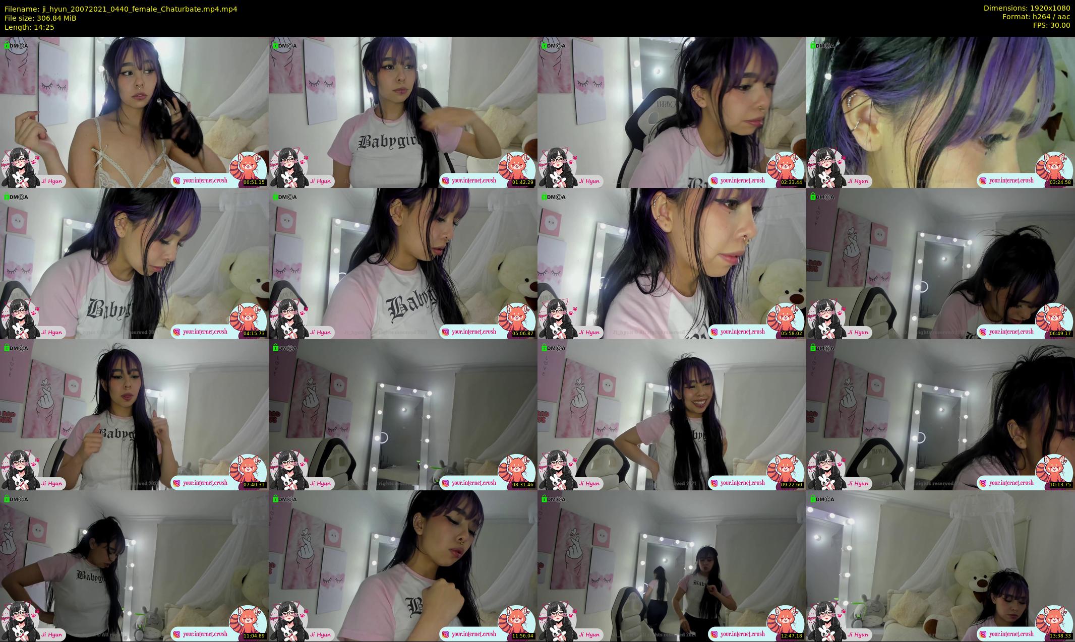 ji_hyun — 15 minute Chaturbate female cam show recording, 1080p, Jul 20, 2021