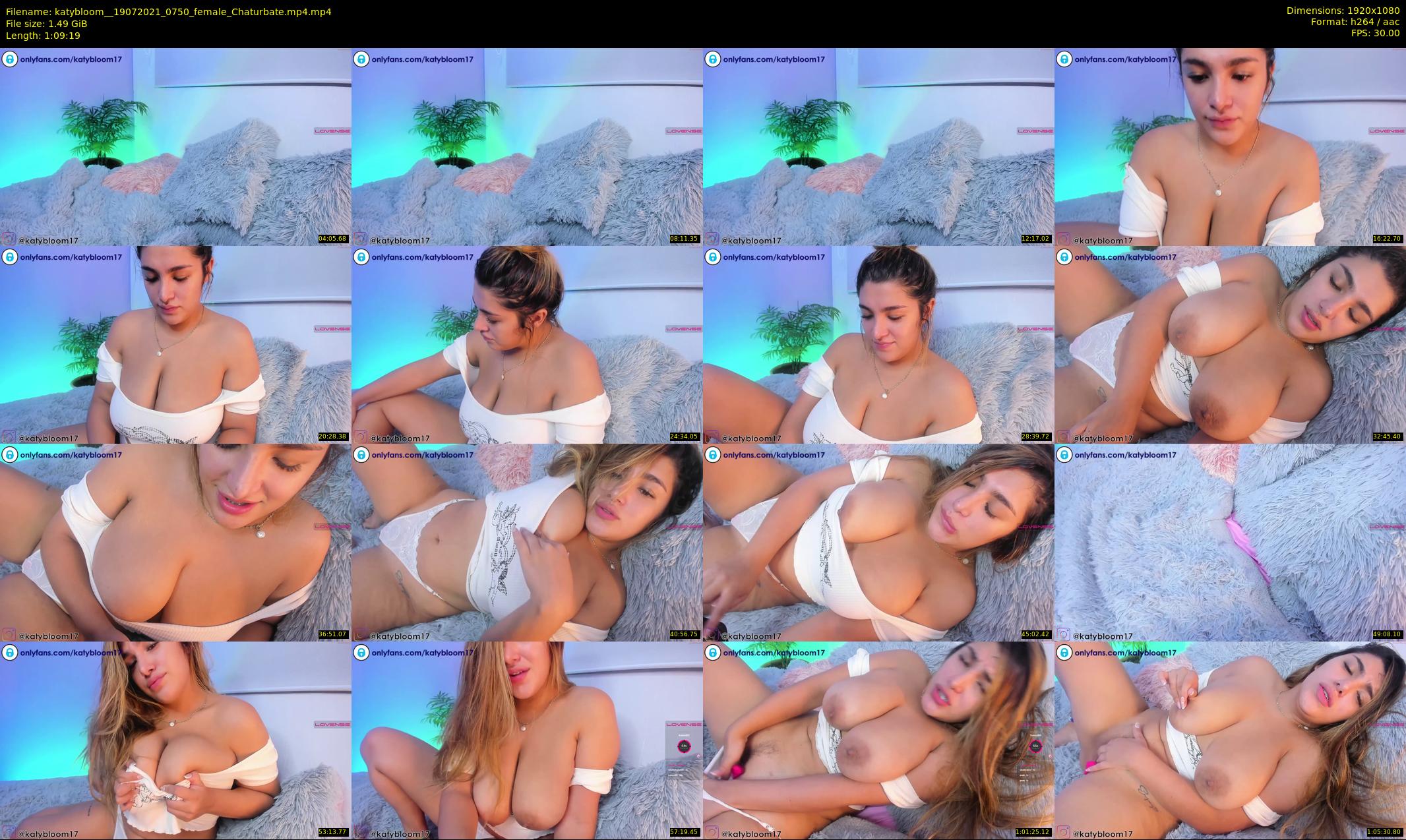 katybloom_ — 70 minute Chaturbate female cam show recording, 1080p, Jul 19, 2021