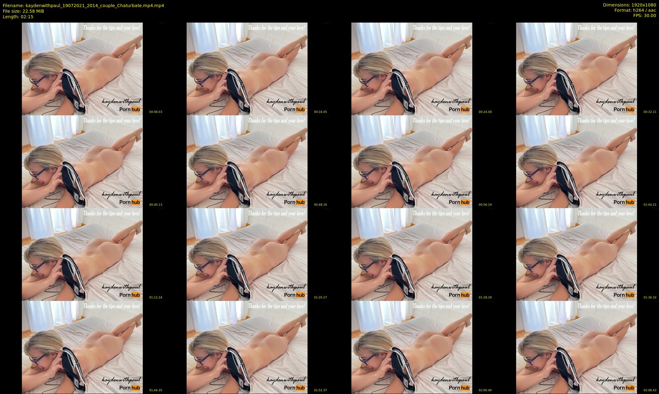 kaydenwithpaul — 3 minute Chaturbate couple cam show recording, 1080p, Jul 19, 2021