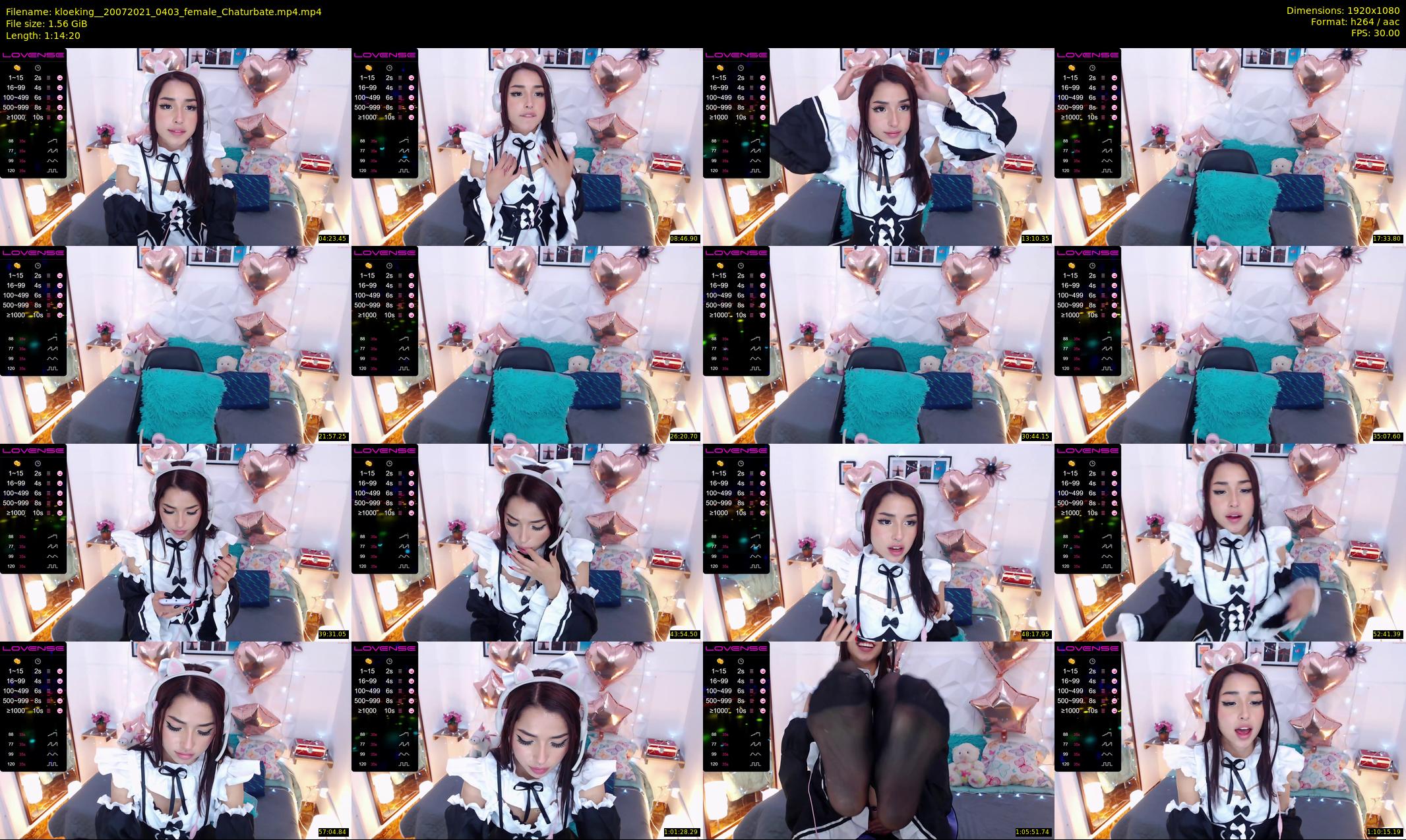 kloeking_ — 75 minute Chaturbate female cam show recording, 1080p, Jul 20, 2021