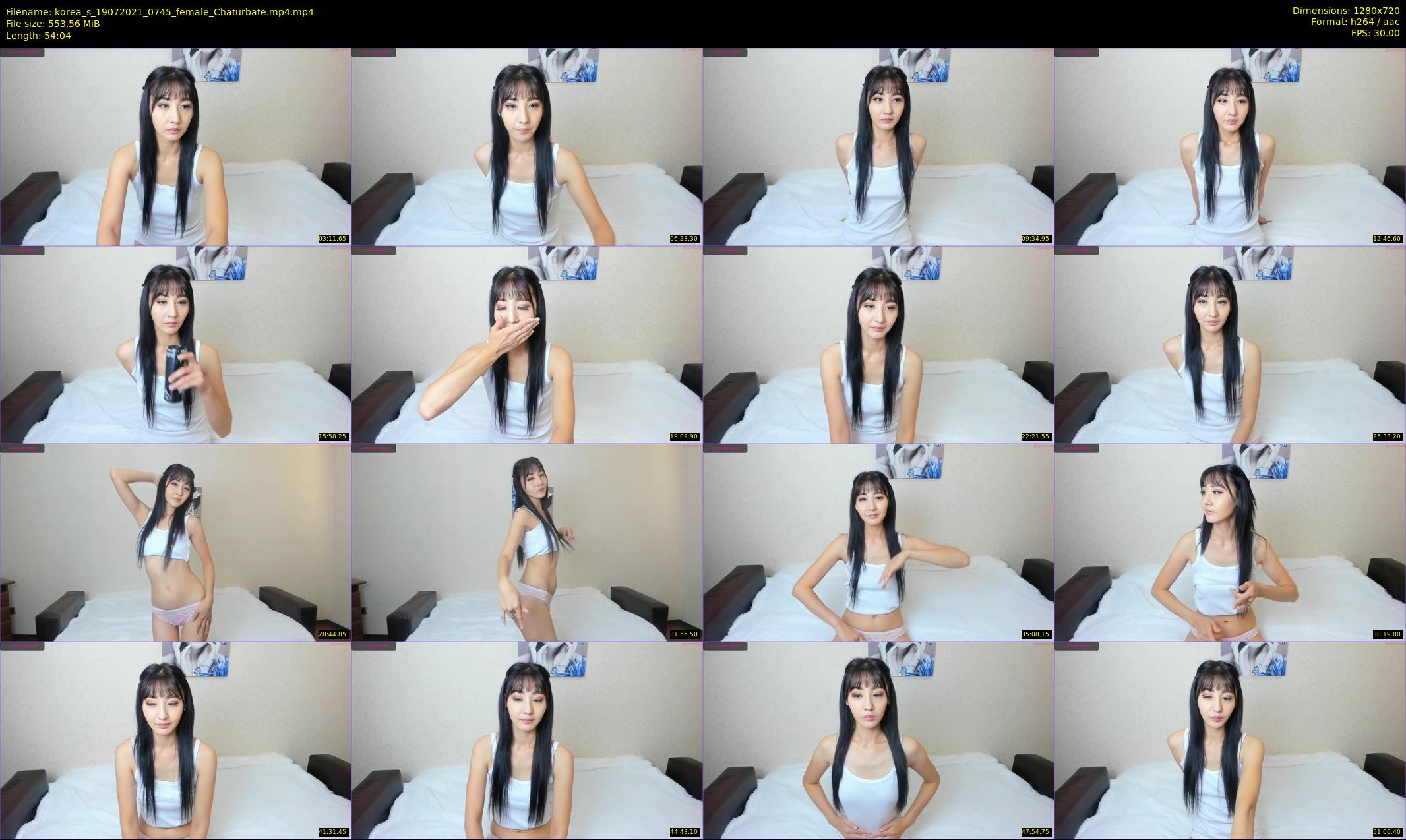 korea_s — 55 minute Chaturbate female cam show recording, 720p, Jul 19, 2021