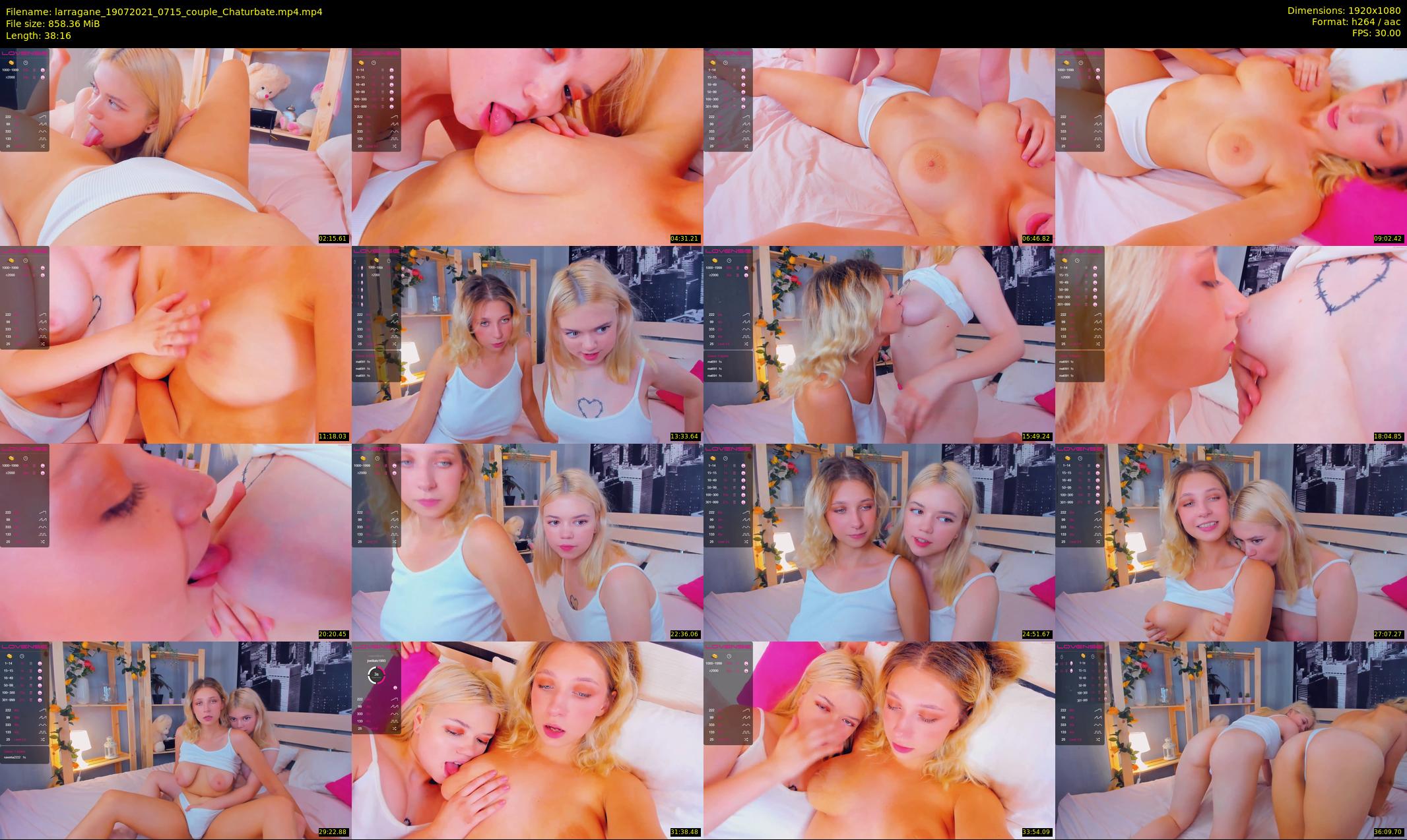 larragane — 39 minute Chaturbate couple cam show recording, 1080p, Jul 19, 2021