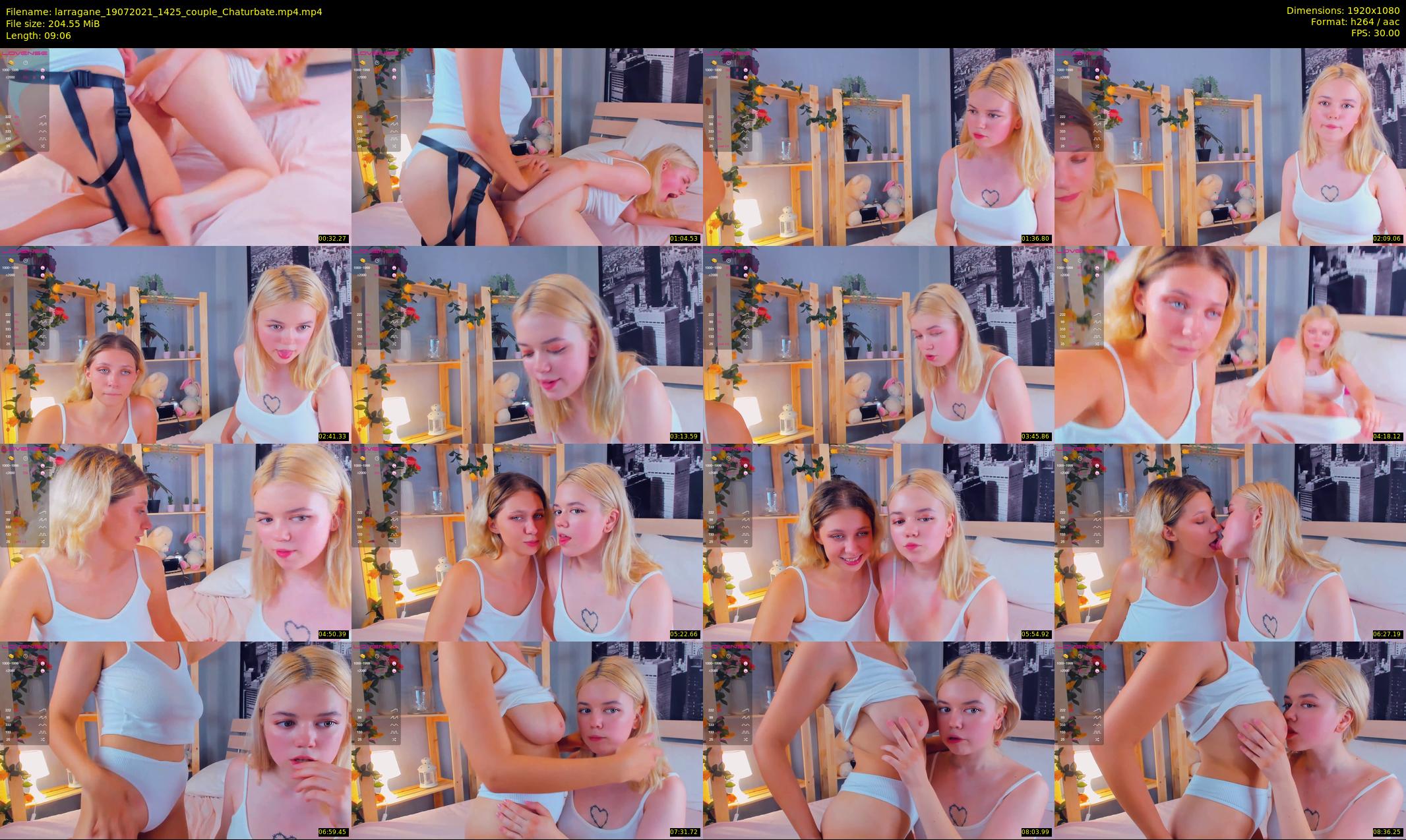 larragane — 10 minute Chaturbate couple cam show recording, 1080p, Jul 19, 2021