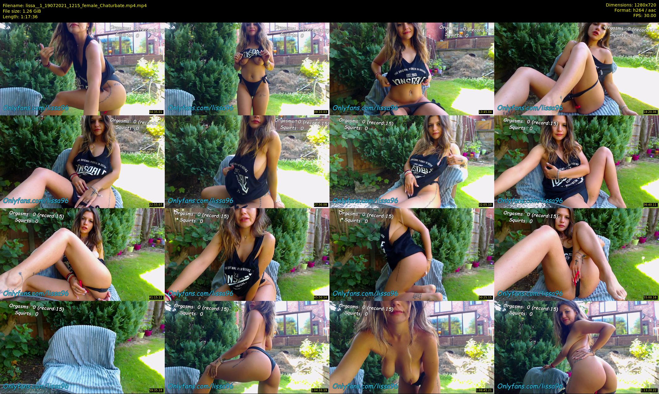 lissa__1 — 78 minute Chaturbate female cam show recording, 720p, Jul 19, 2021