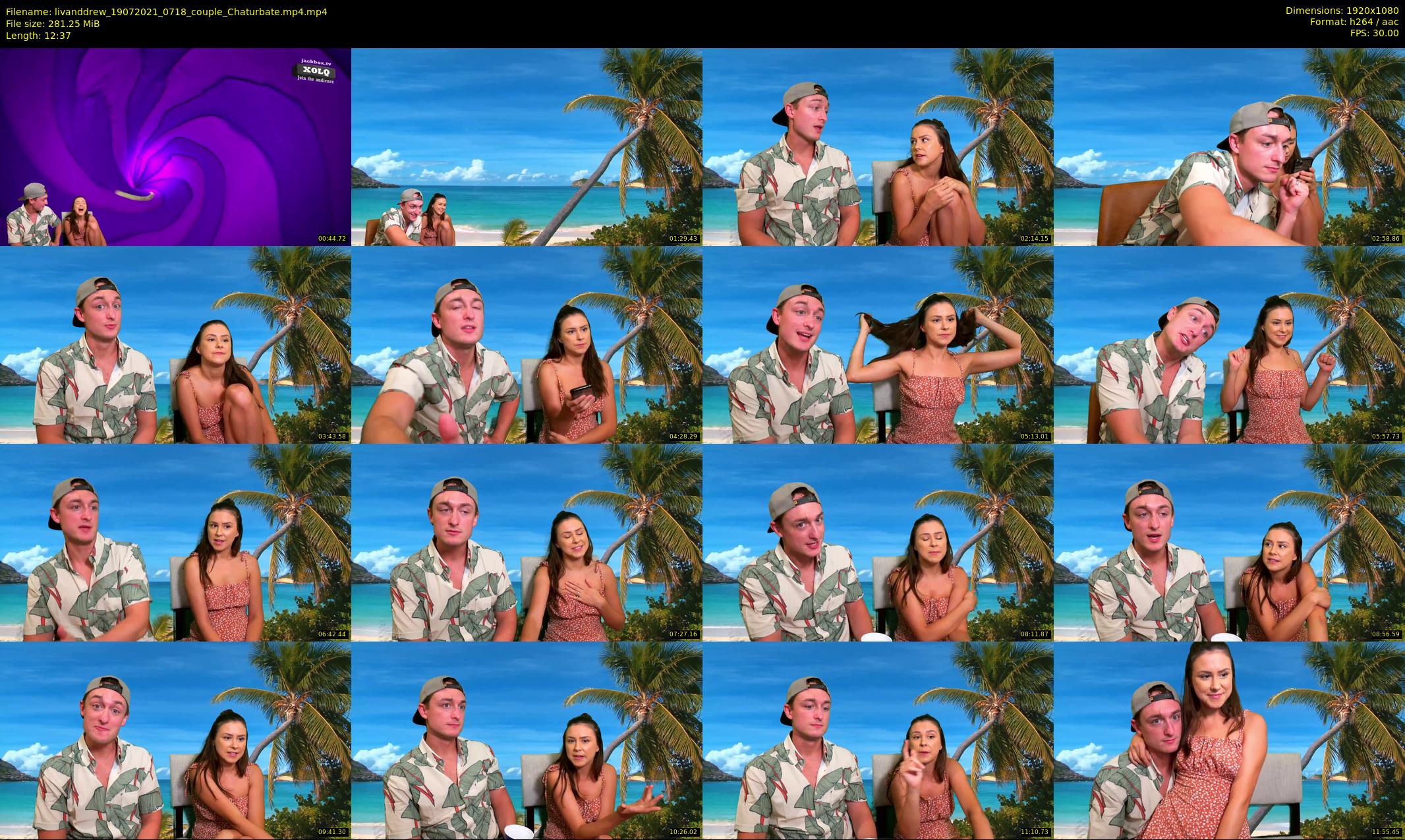 livanddrew — 13 minute Chaturbate couple cam show recording, 1080p, Jul 19, 2021