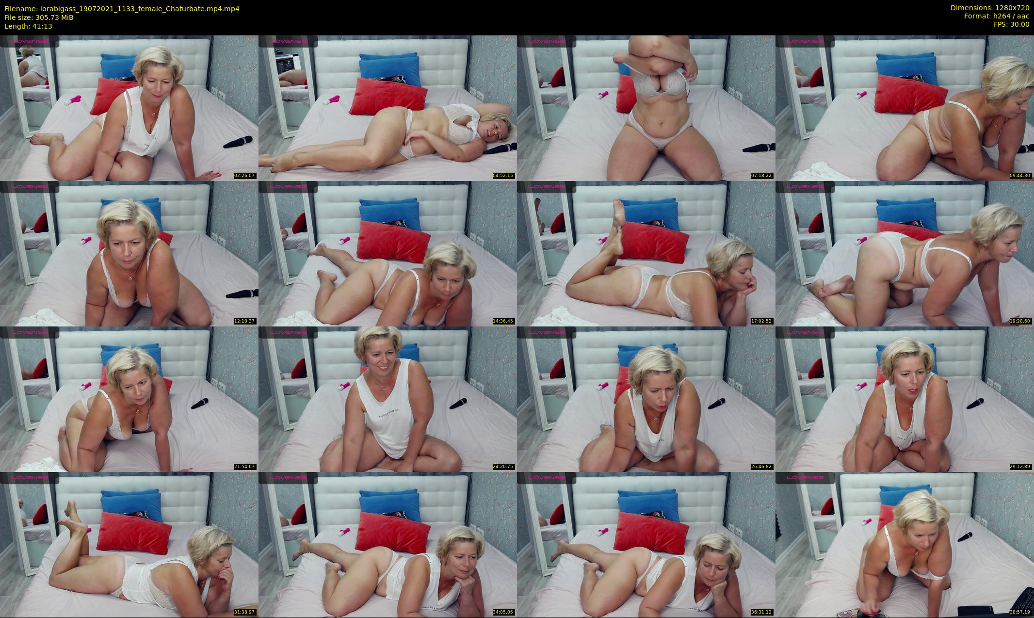 lorabigass — 42 minute Chaturbate female cam show recording, 720p, Jul 19, 2021