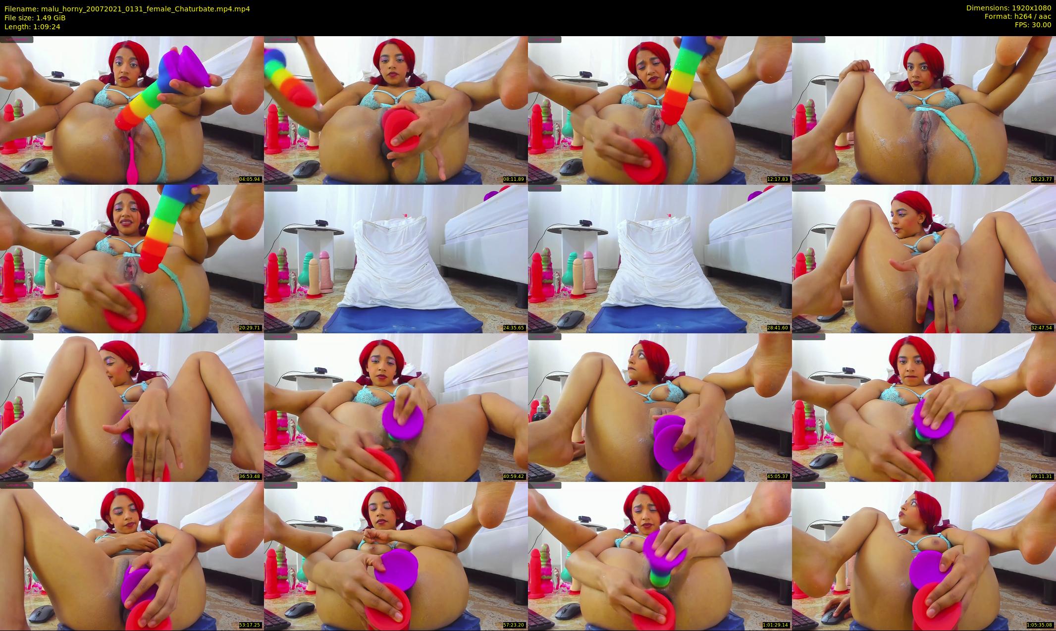 malu_horny — 70 minute Chaturbate female cam show recording, 1080p, Jul 20, 2021