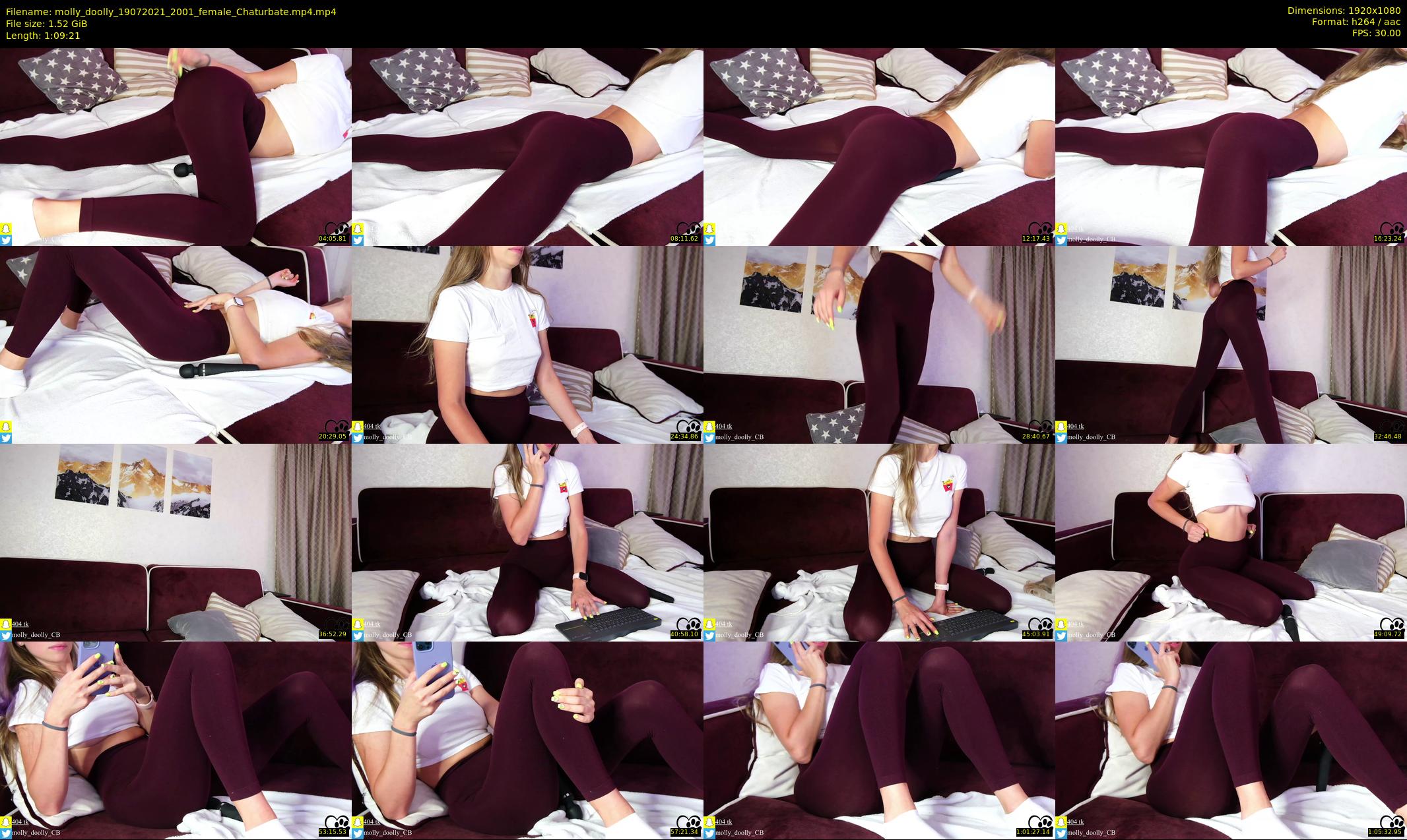 molly_doolly — 70 minute Chaturbate female cam show recording, 1080p, Jul 19, 2021