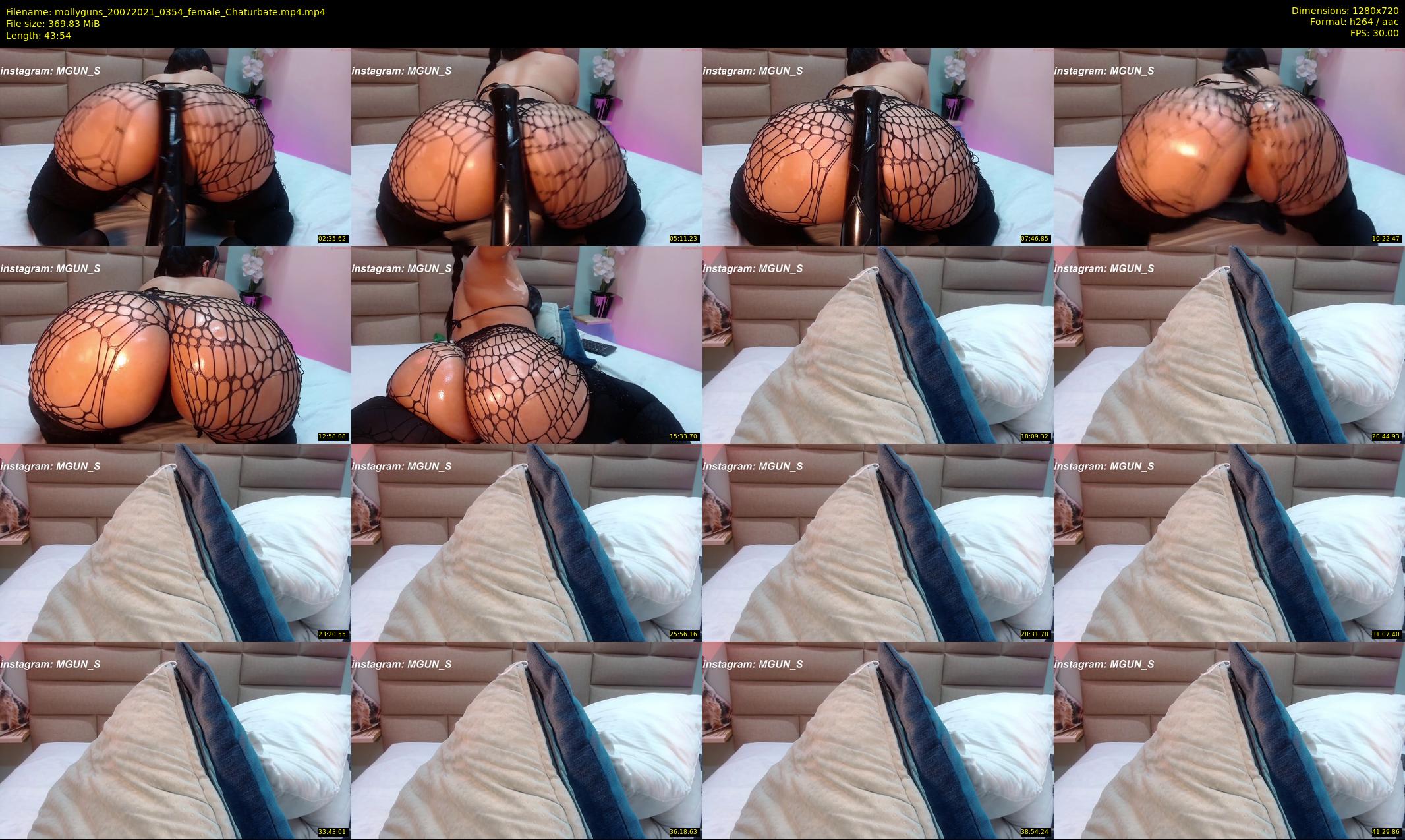 mollyguns — 44 minute Chaturbate female cam show recording, 720p, Jul 20, 2021