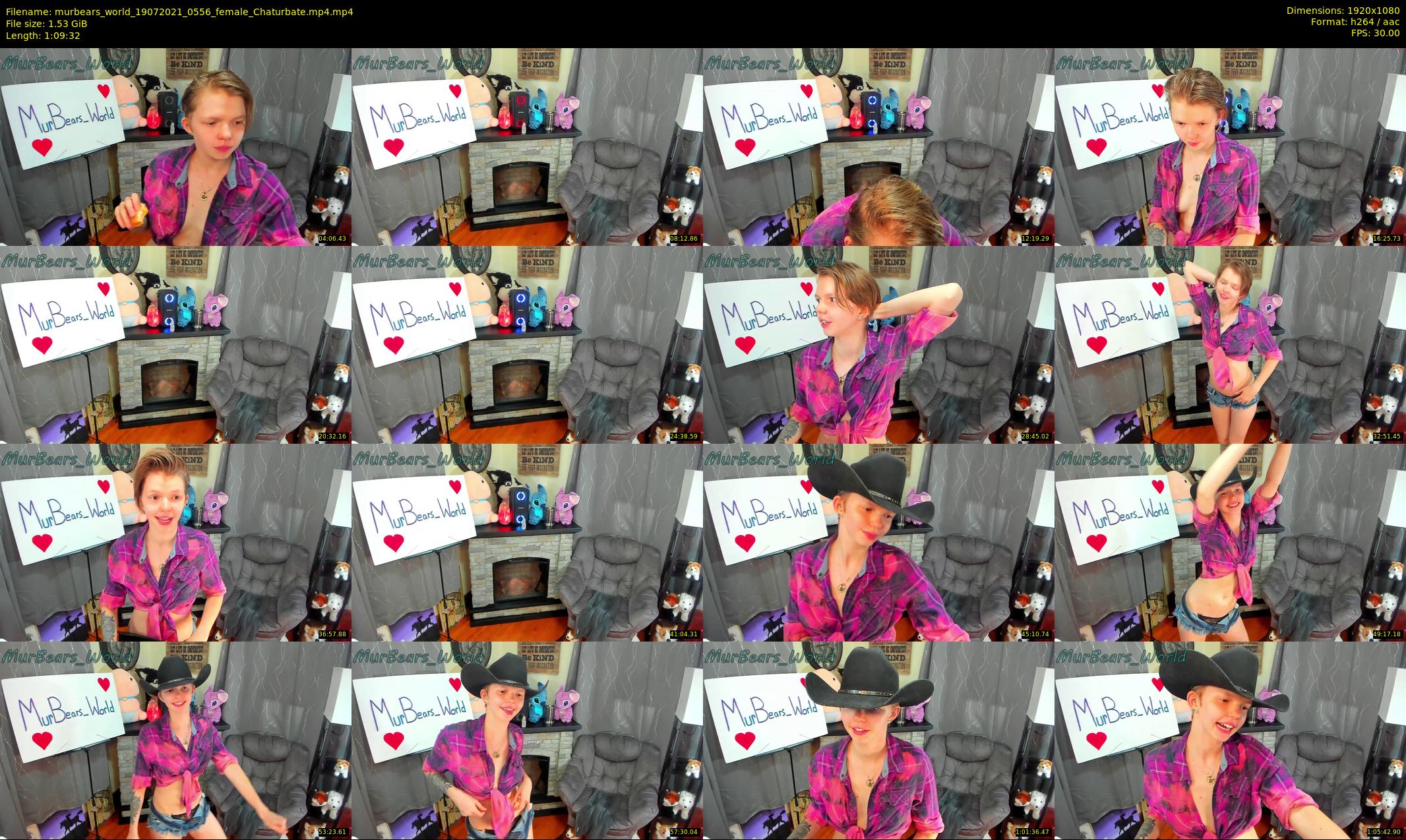 murbears_world — 70 minute Chaturbate female cam show recording, 1080p, Jul 19, 2021