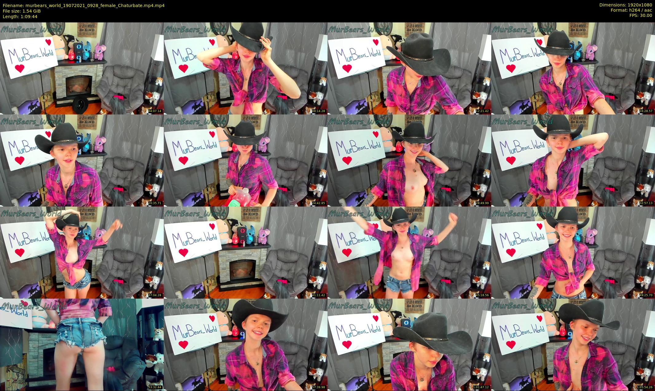 murbears_world — 70 minute Chaturbate female cam show recording, 1080p, Jul 19, 2021