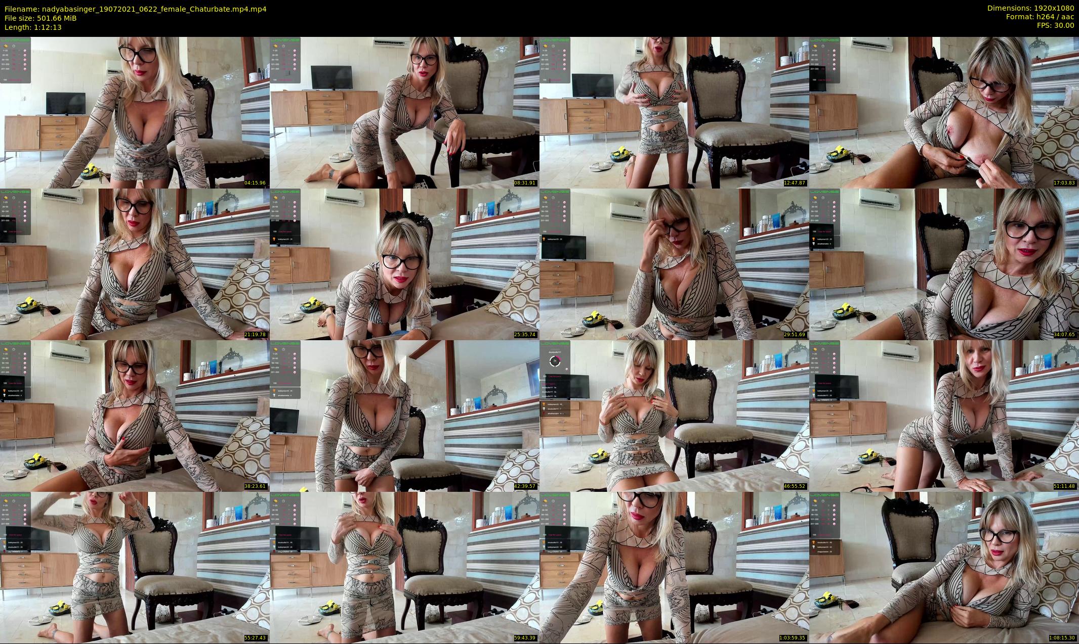 nadyabasinger — 73 minute Chaturbate female cam show recording, 1080p, Jul 19, 2021