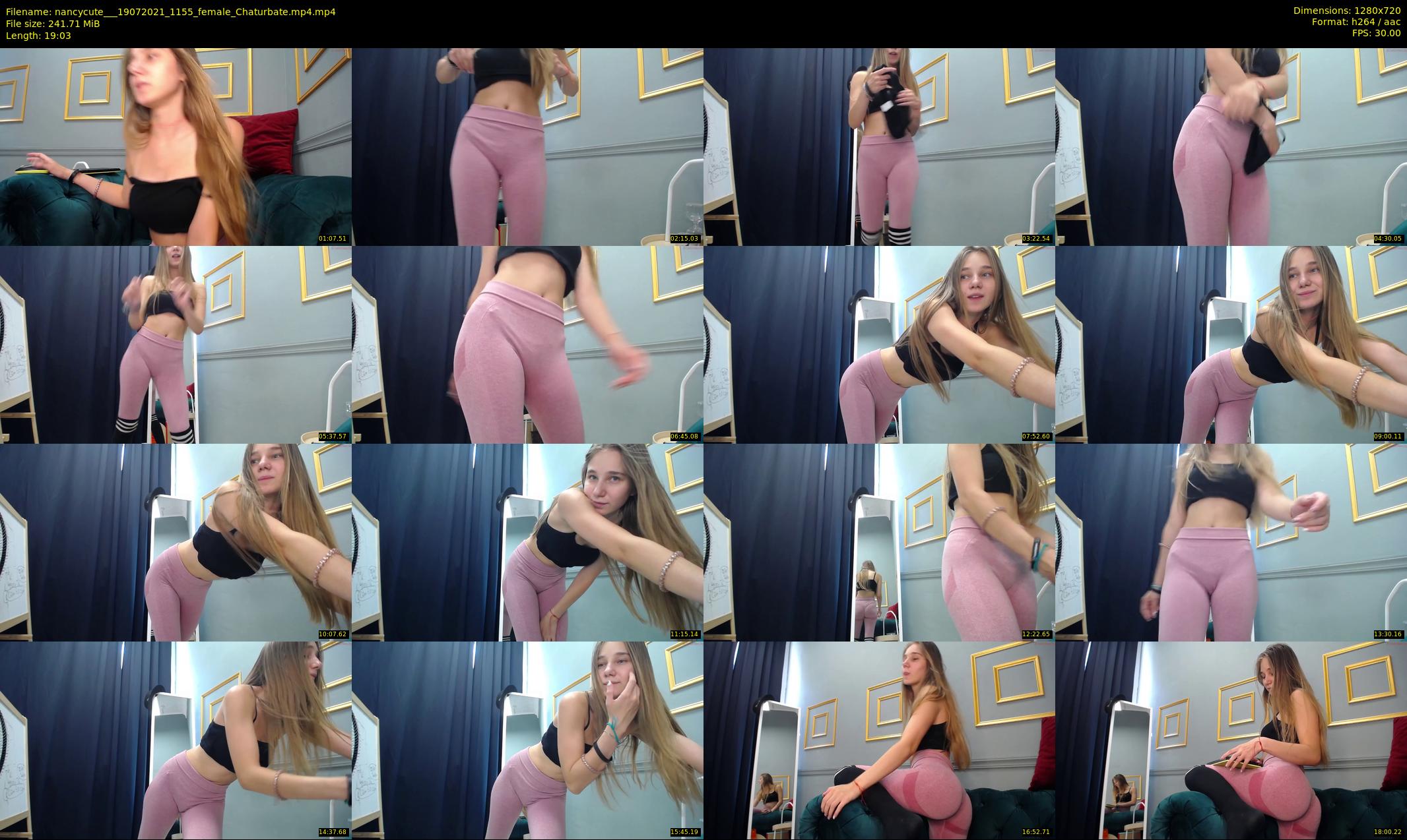 nancycute__ — 20 minute Chaturbate female cam show recording, 720p, Jul 19, 2021