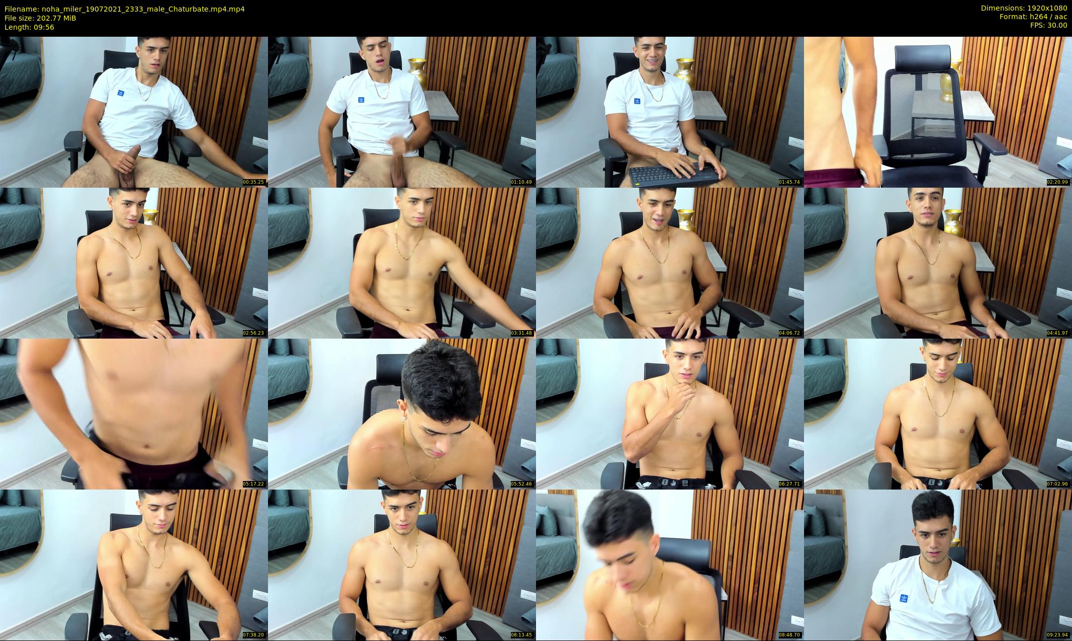 noha_miler — 10 minute Chaturbate male cam show recording, 1080p, Jul 19, 2021