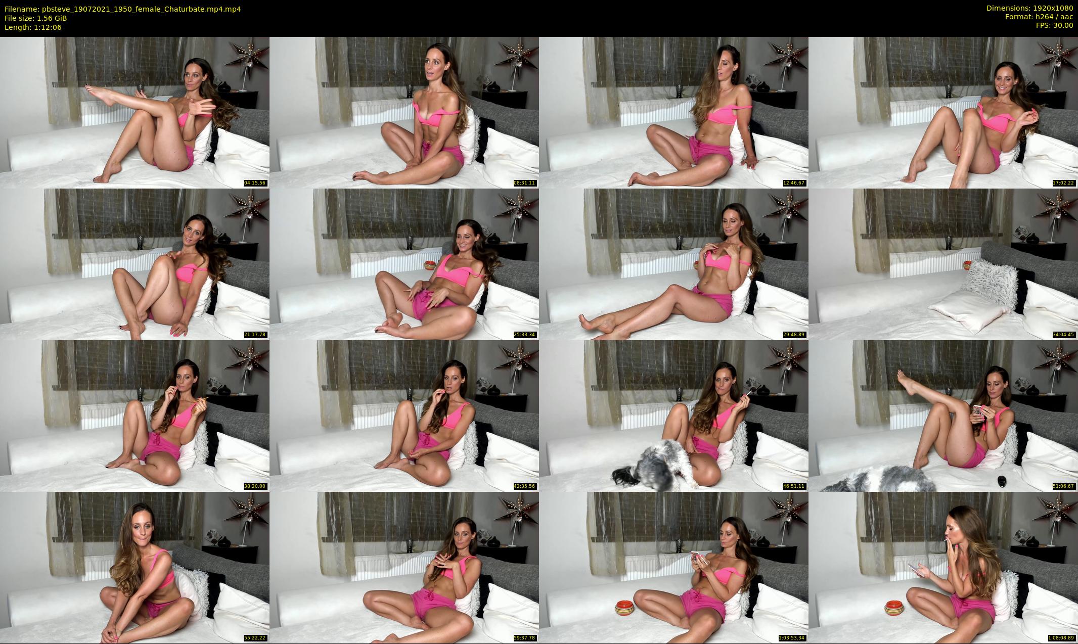 pbsteve — 73 minute Chaturbate couple cam show recording, 1080p, Jul 19, 2021